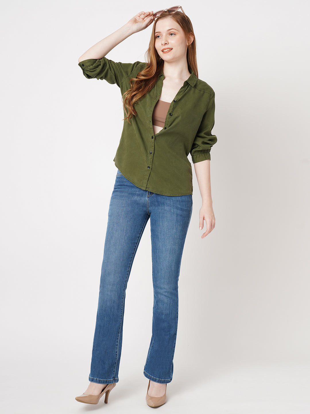 Women Solid Shirt