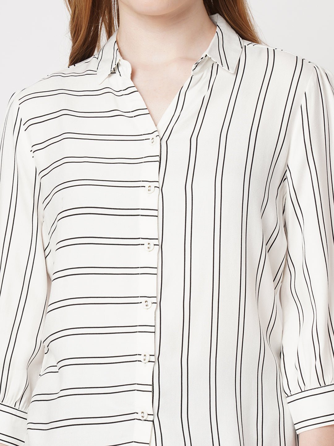 Women Striped Shirt