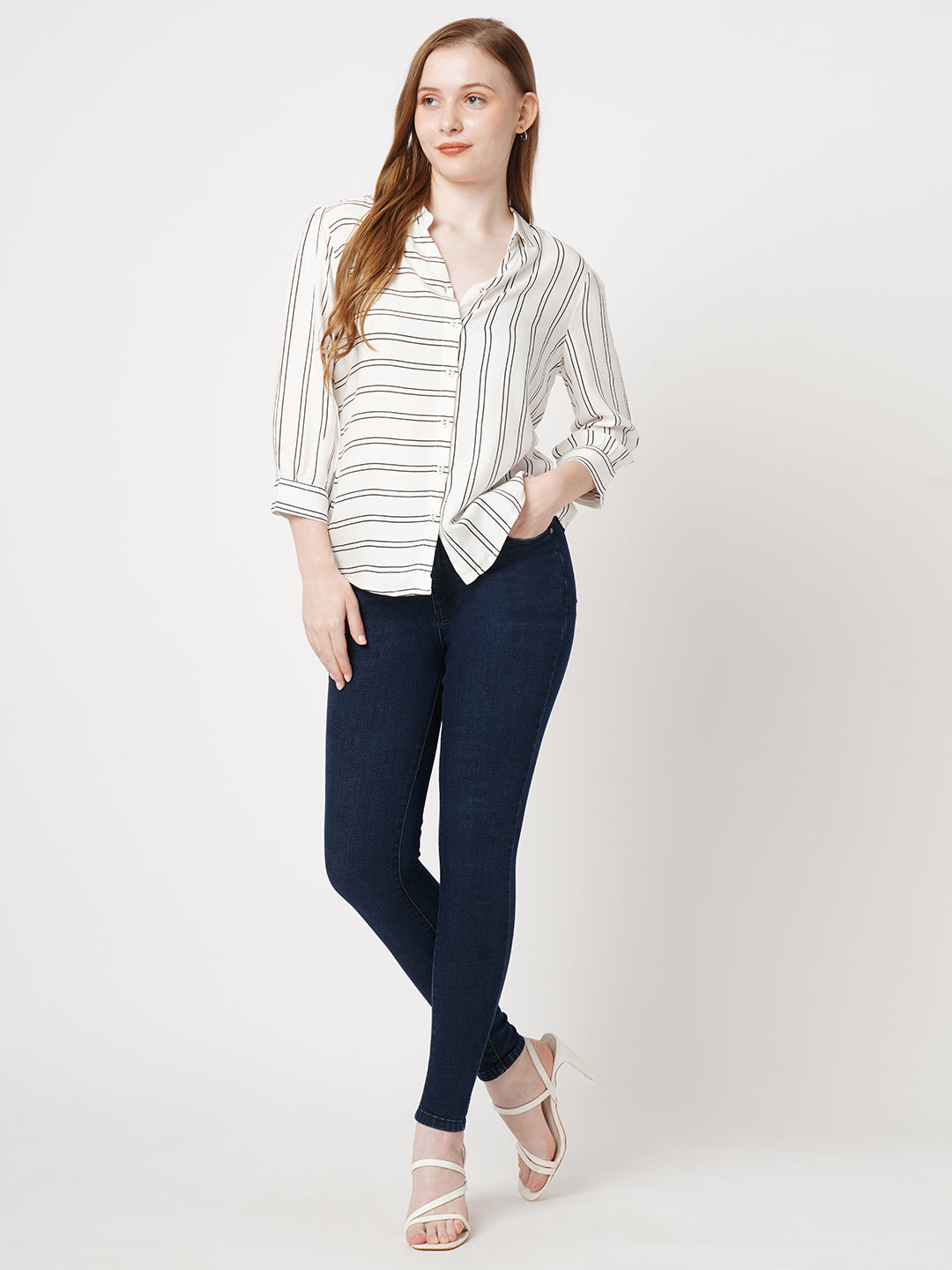 Women Striped Shirt