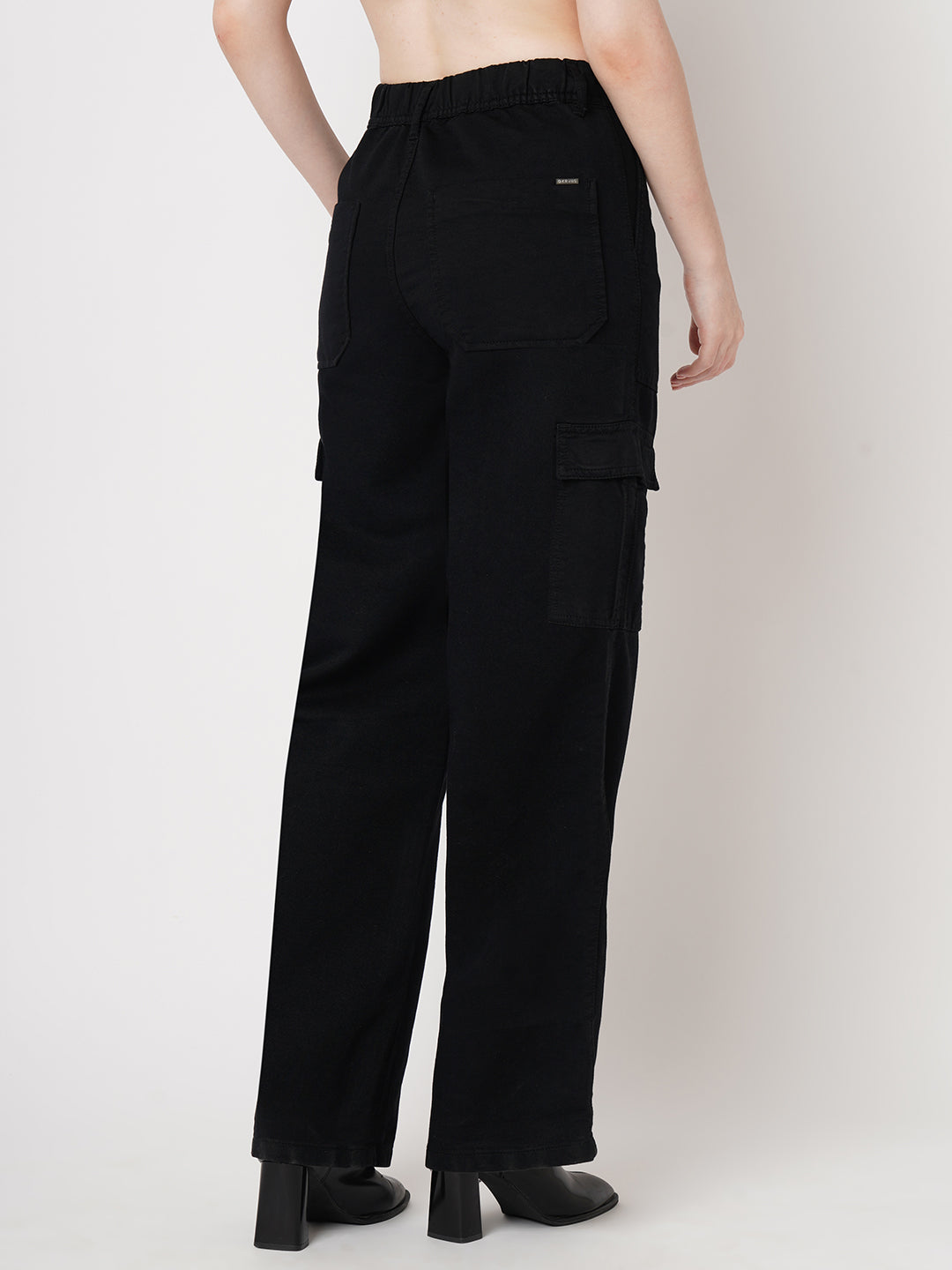 Women Black Cargo