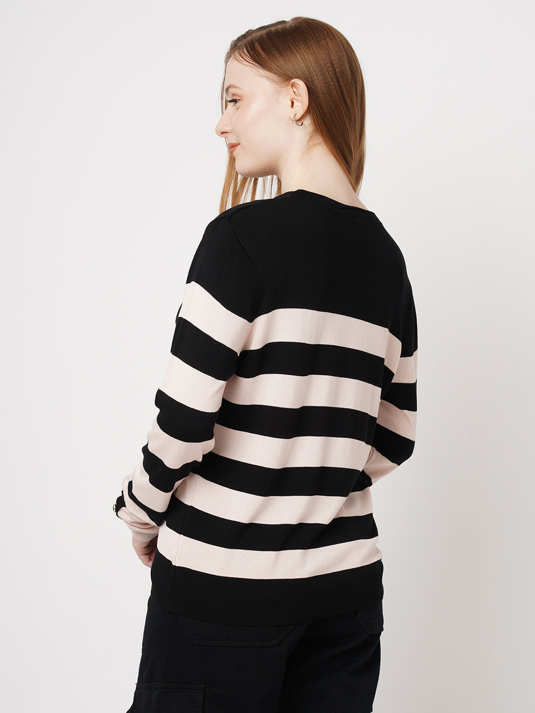 Women Striped T-Shirt