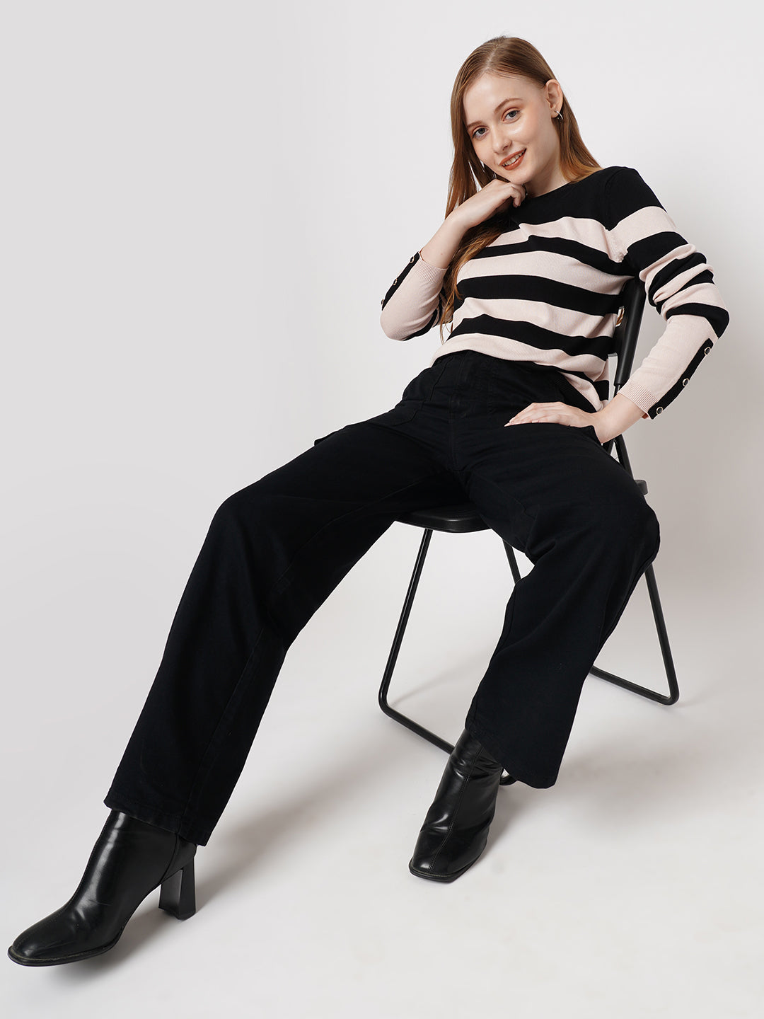 Women Black Cargo