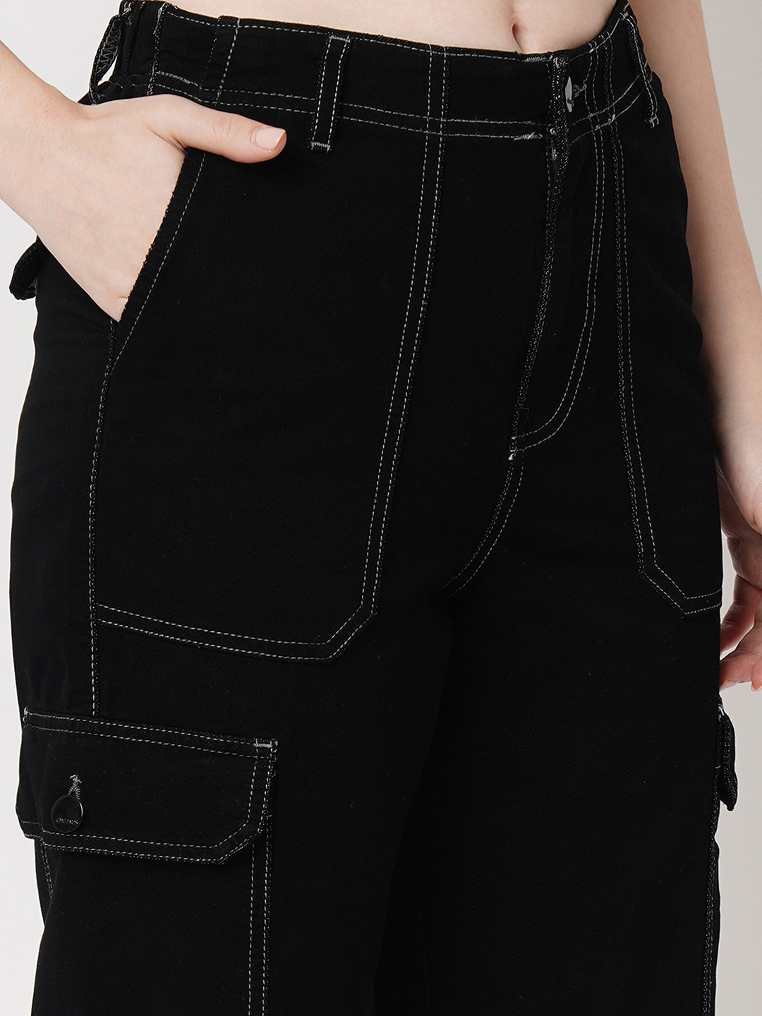 Women High-Rise Cargo Cargo