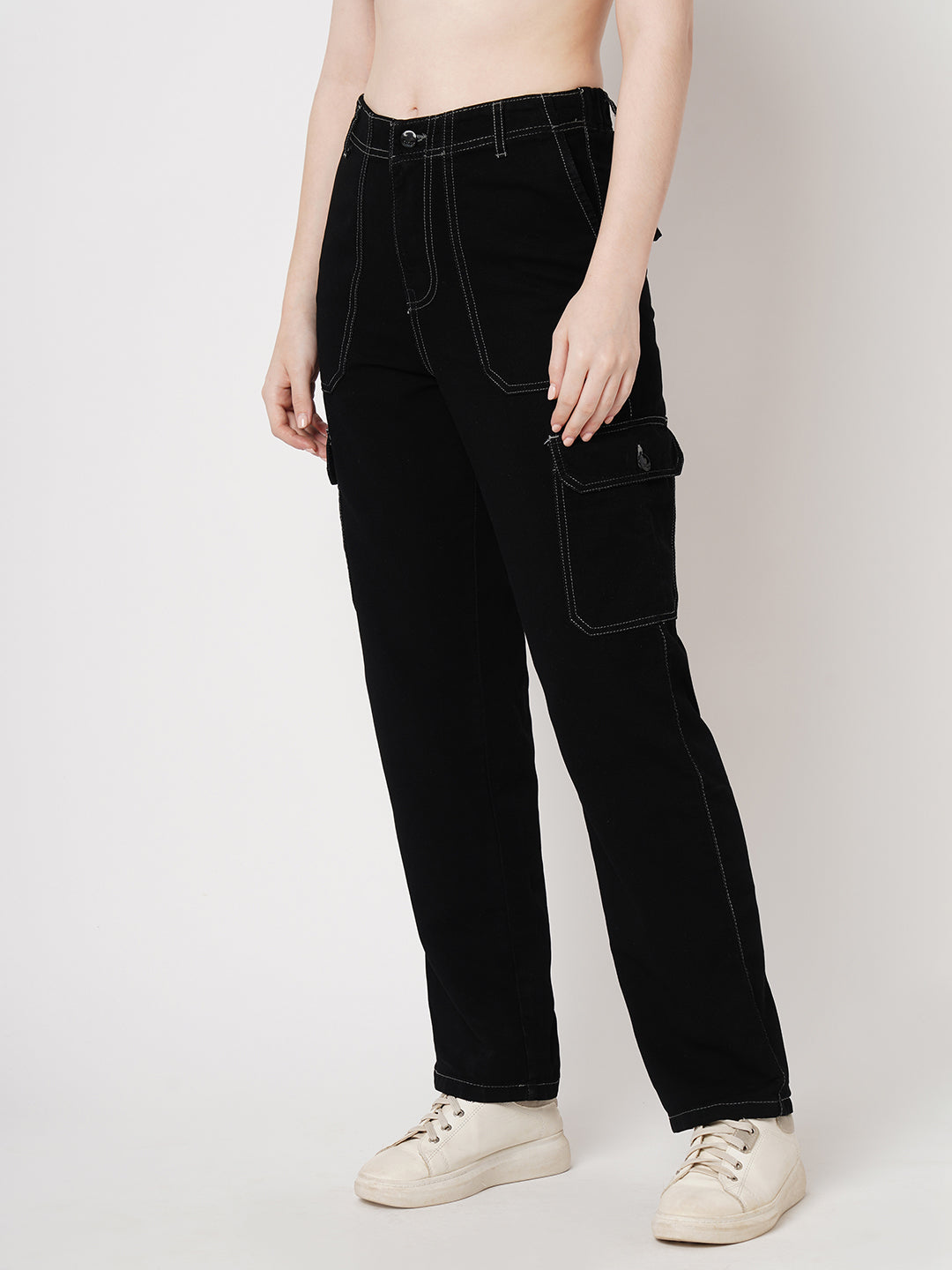 Women High-Rise Cargo Cargo