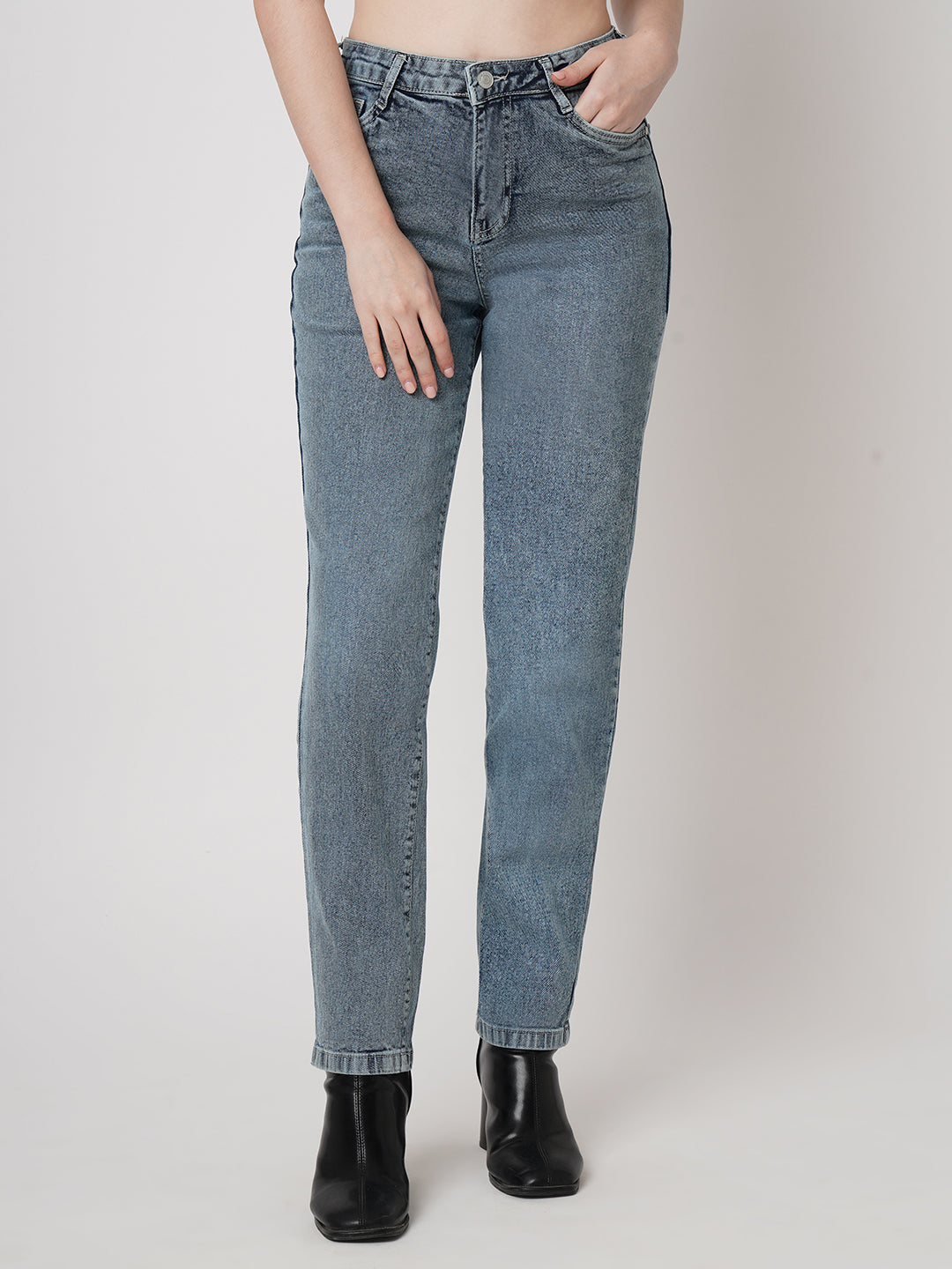 Women High-Rise High-Rise Mom Jeans