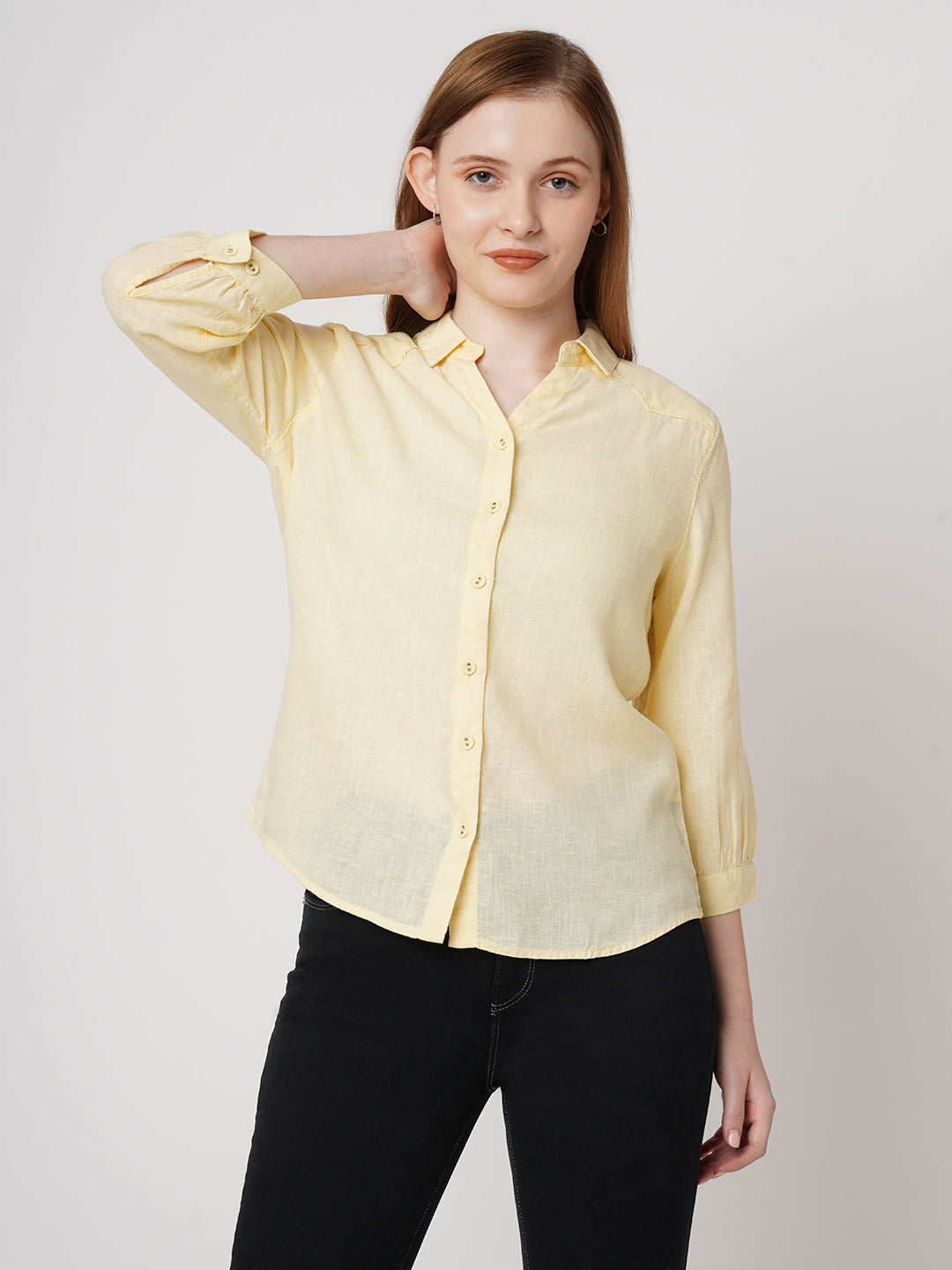 Women Solid Shirt