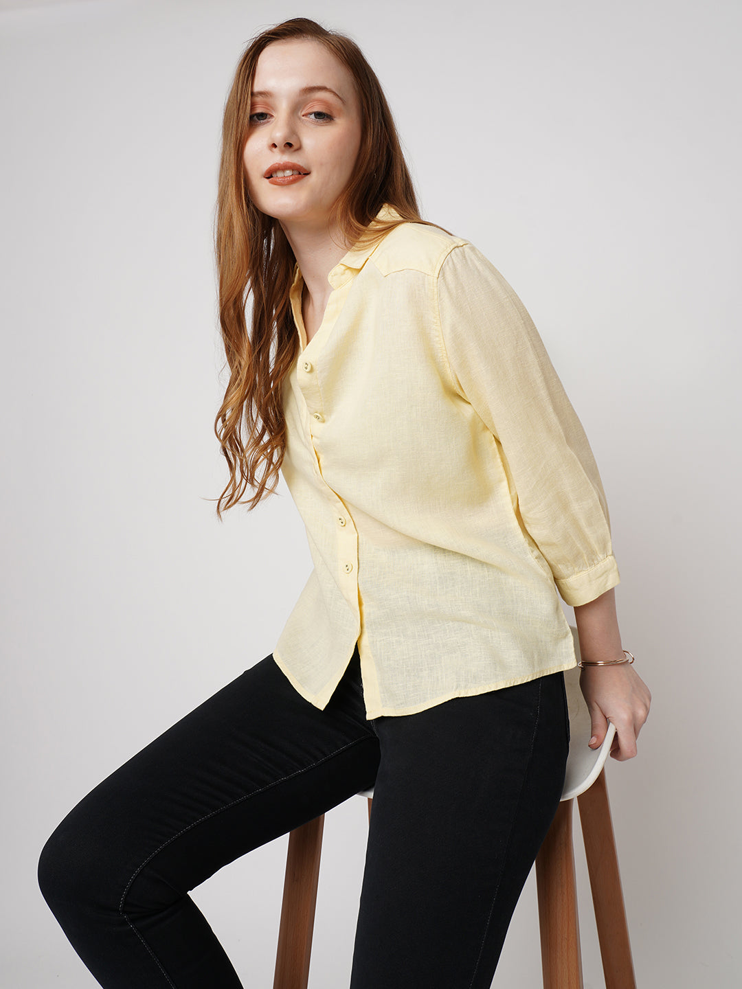 Women Solid Shirt
