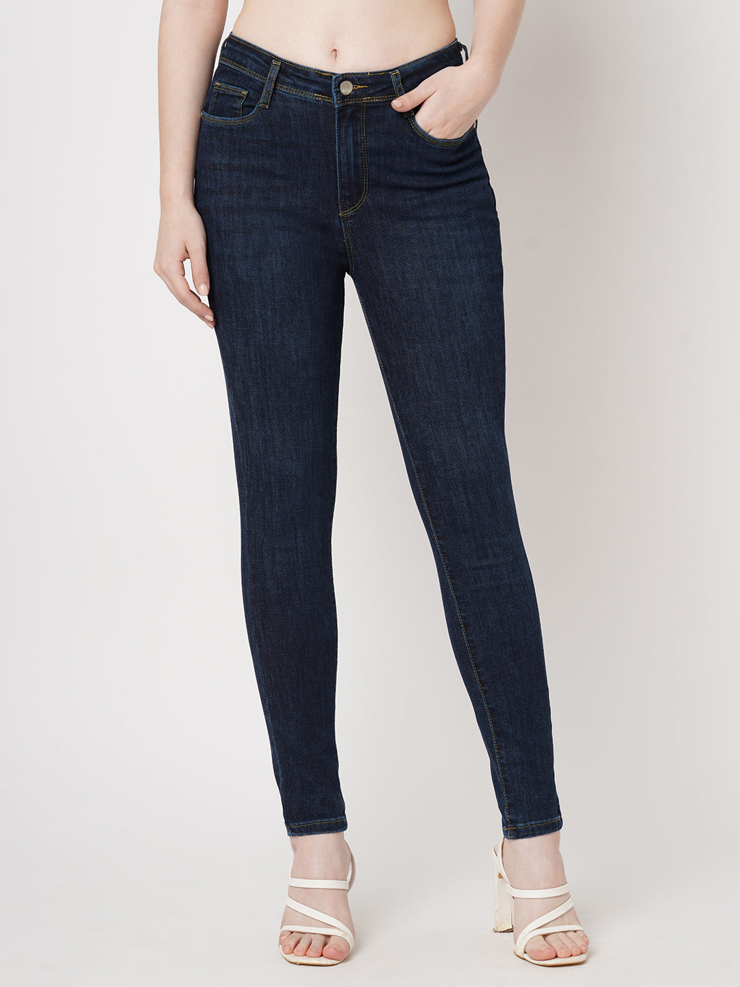 Women High Rise Sky High Skinny Jeans