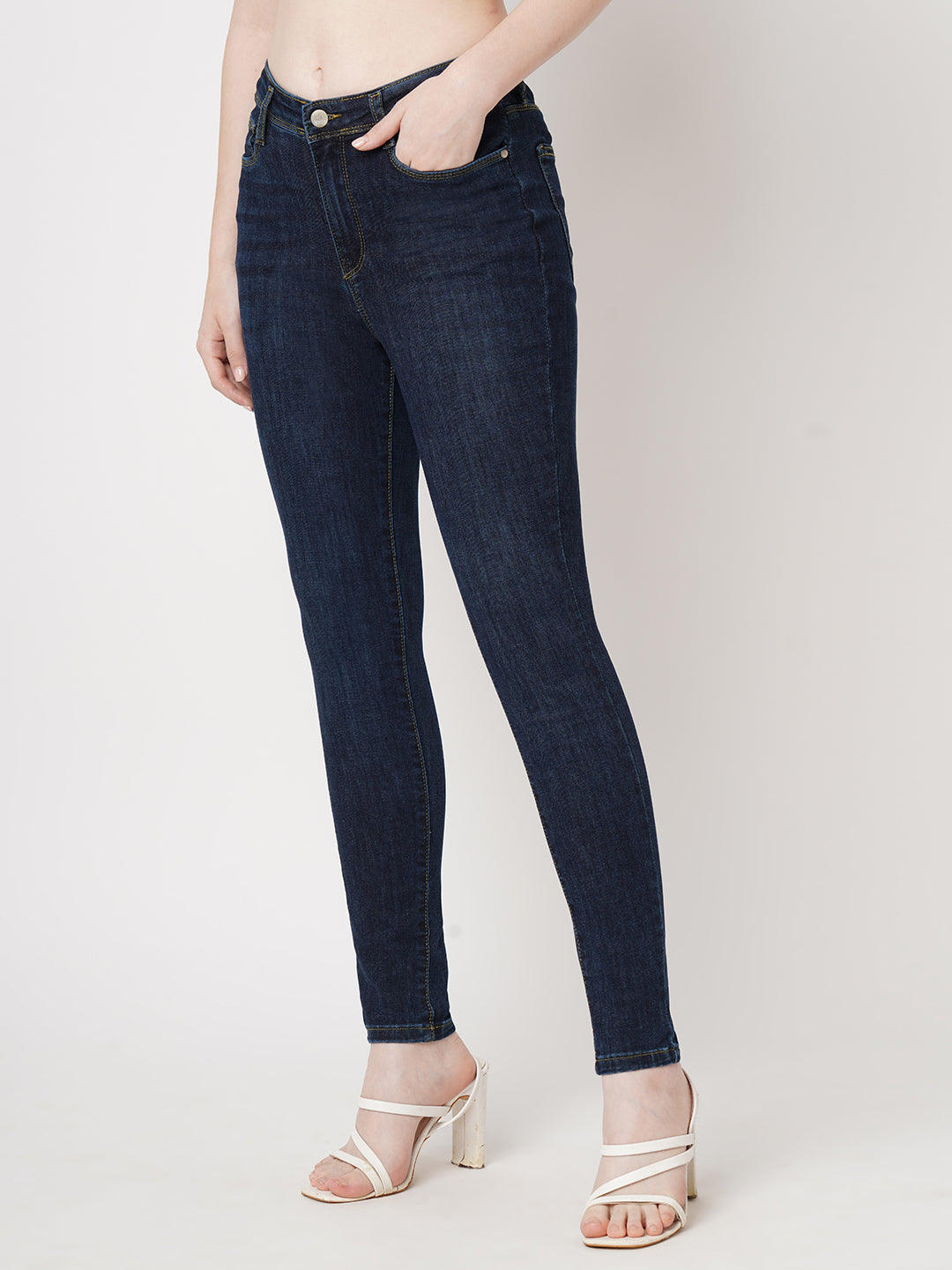 Women High Rise Sky High Skinny Jeans