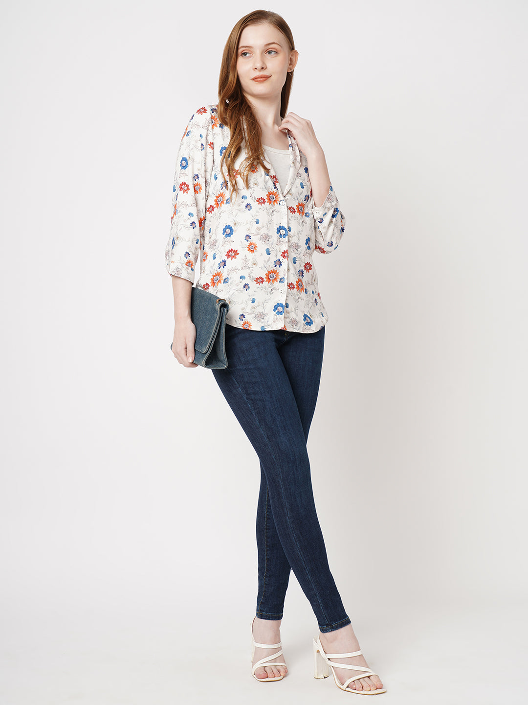 Women High Rise Sky High Skinny Jeans