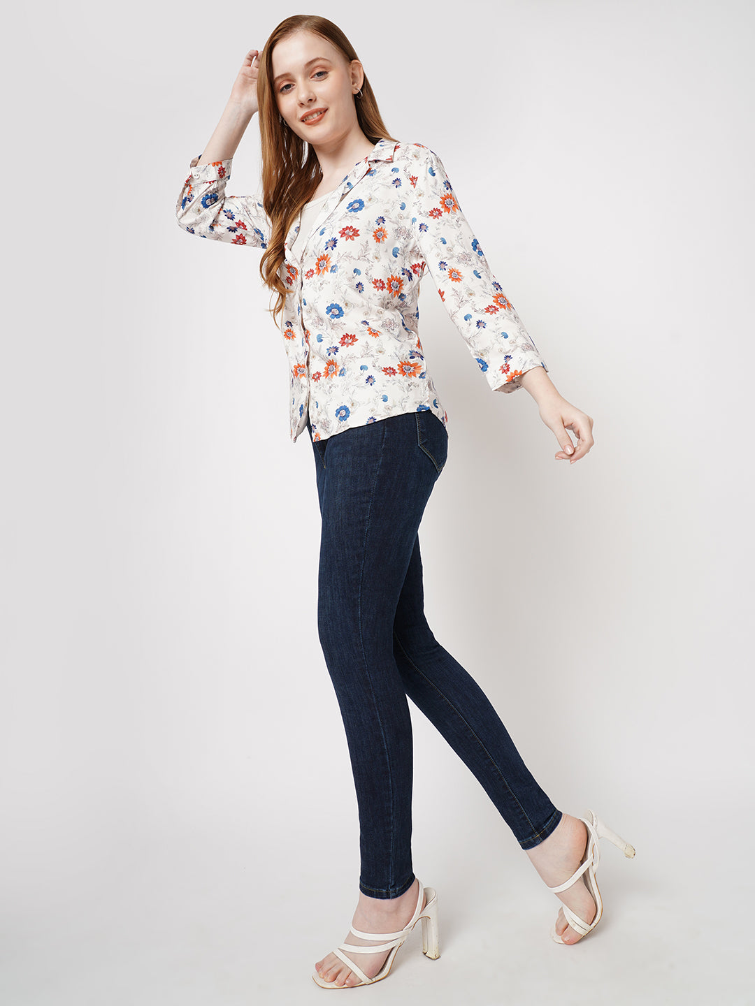 Women High Rise Sky High Skinny Jeans