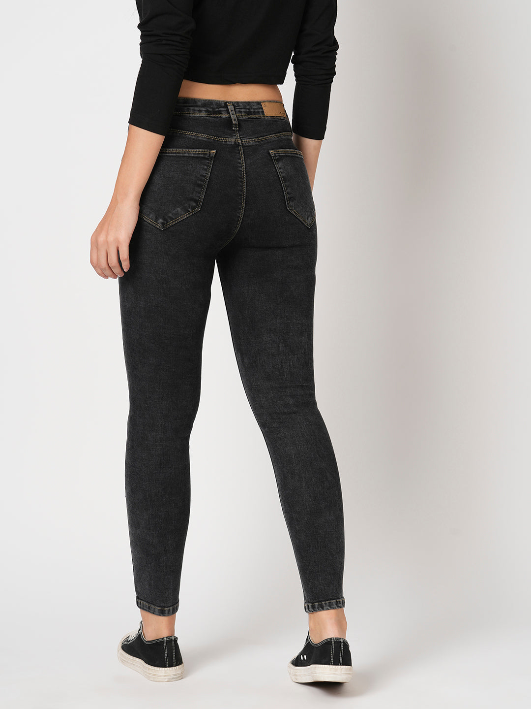 Women Sky High-Rise Skinny Fit Jeans
