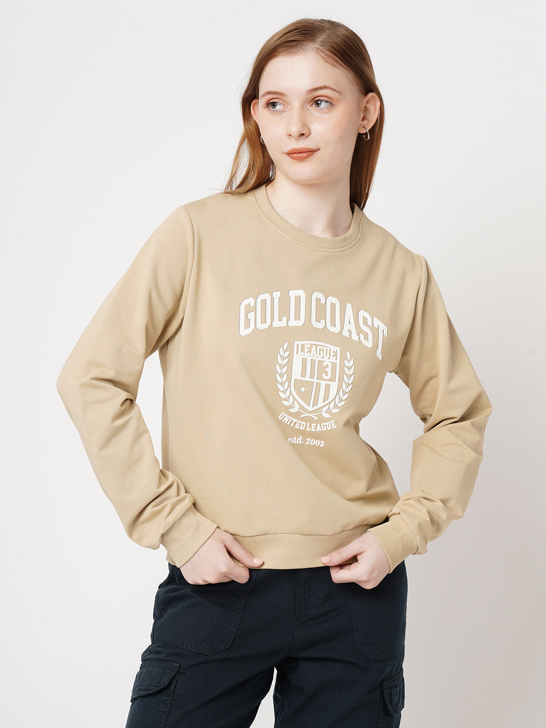 Women Printed Sweatshirt