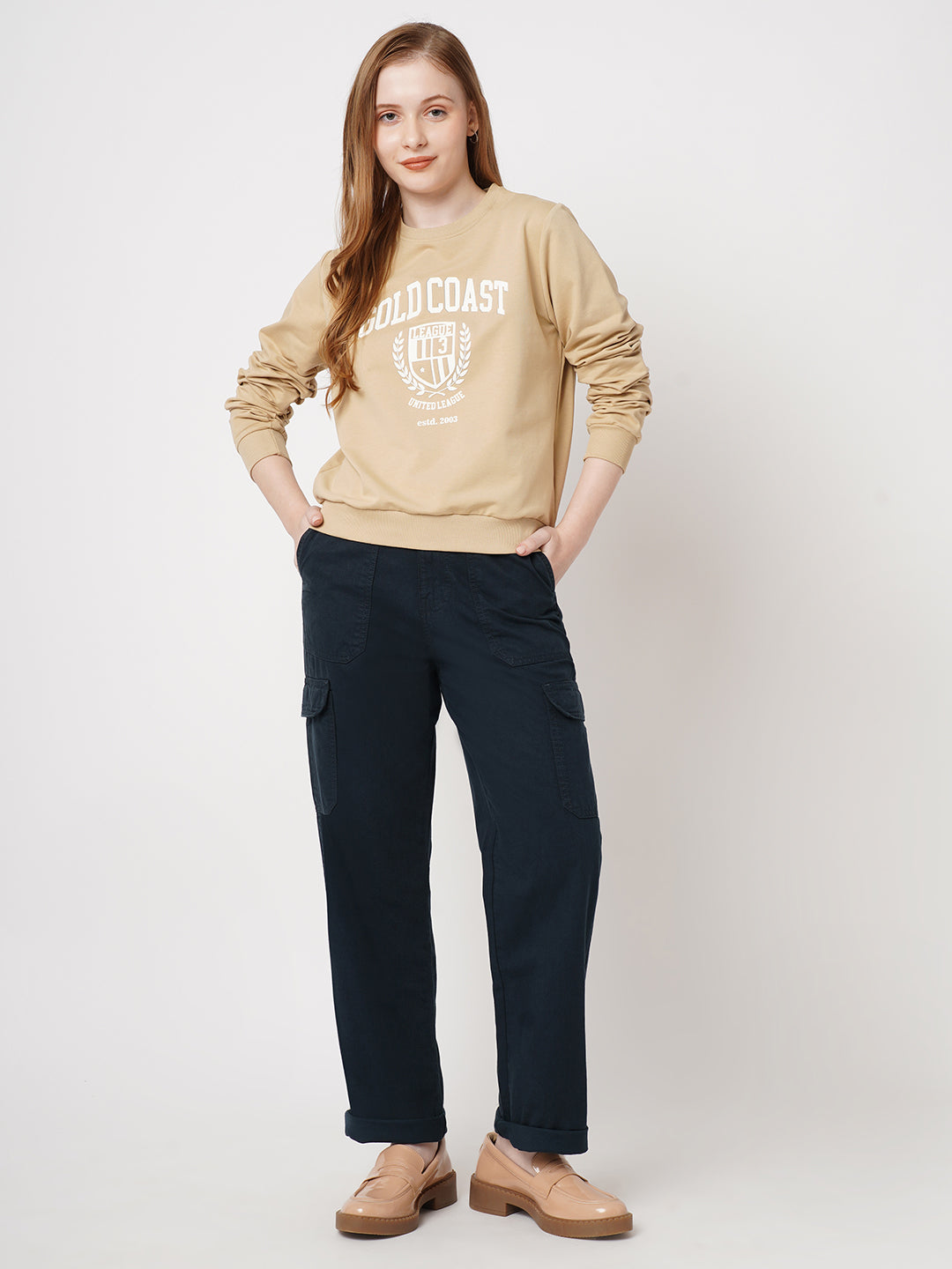 Women Airforce High-Rise Cargo