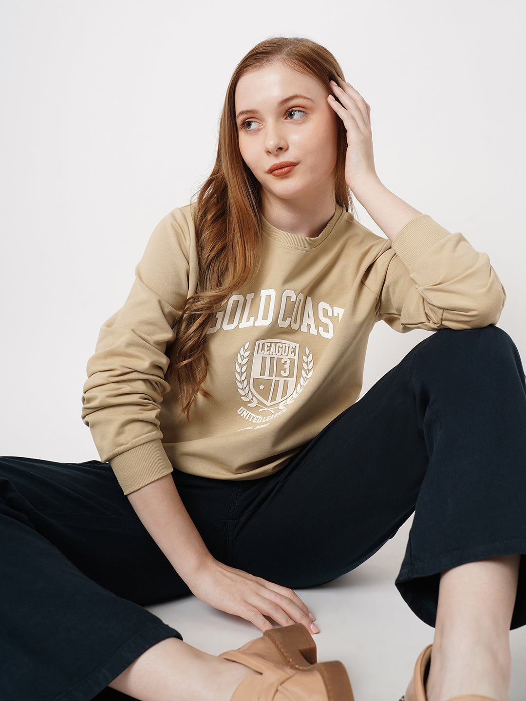 Women Printed Sweatshirt