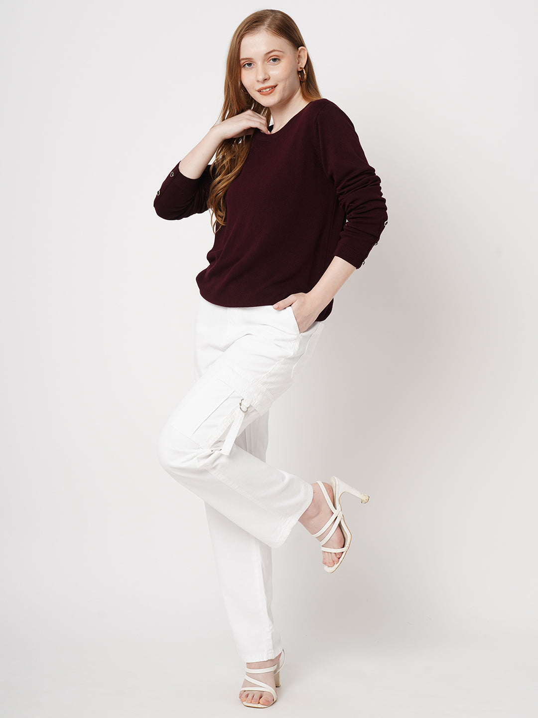 Women Solid Regular T-Shirt