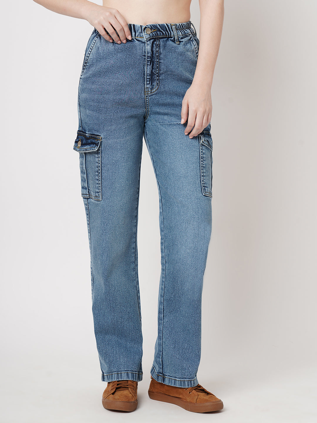 Women High-Rise Cargo Cargo