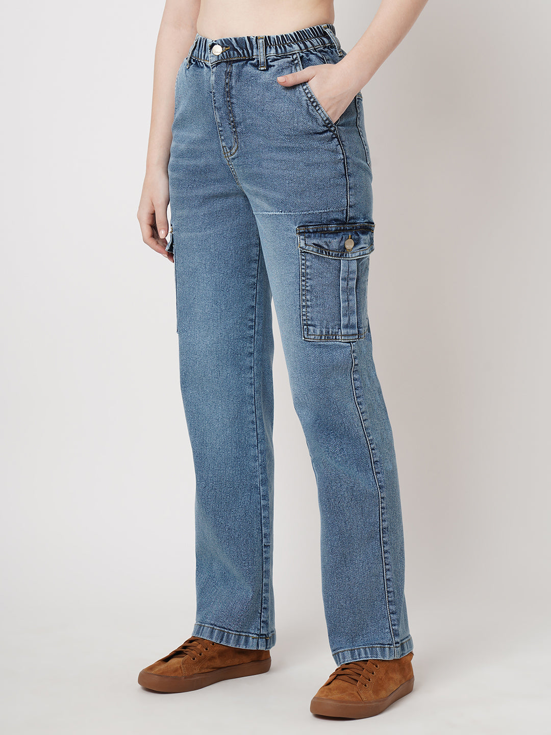 Women High-Rise Cargo Cargo