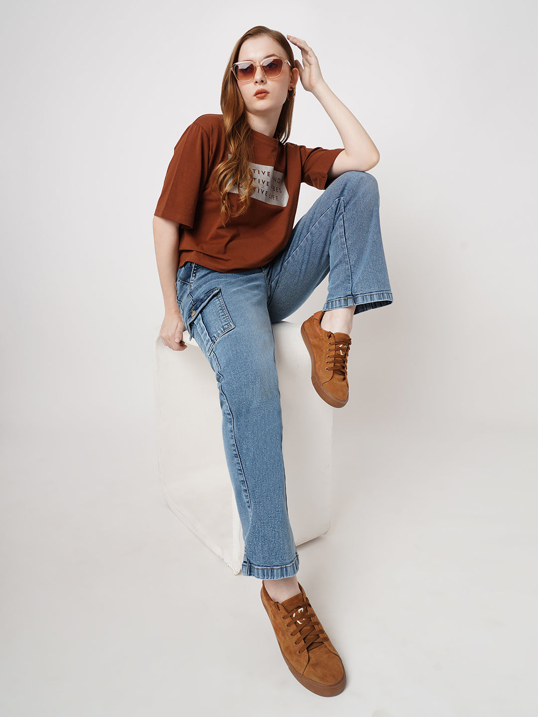 Women High-Rise Cargo Cargo