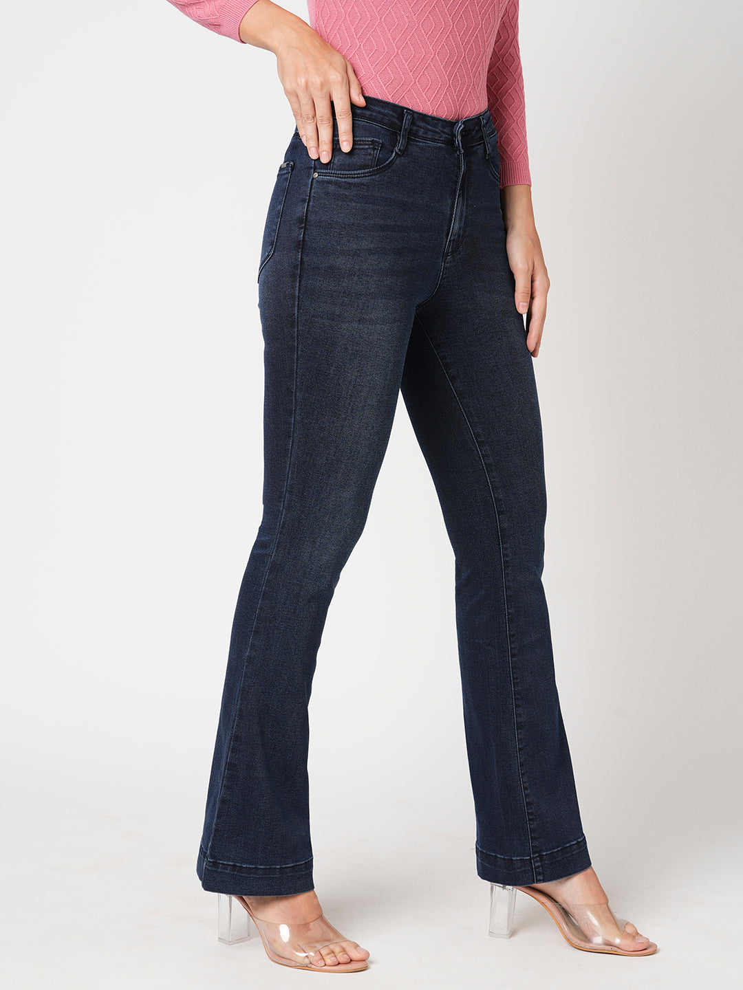 Women High-Rise Flare Jeans