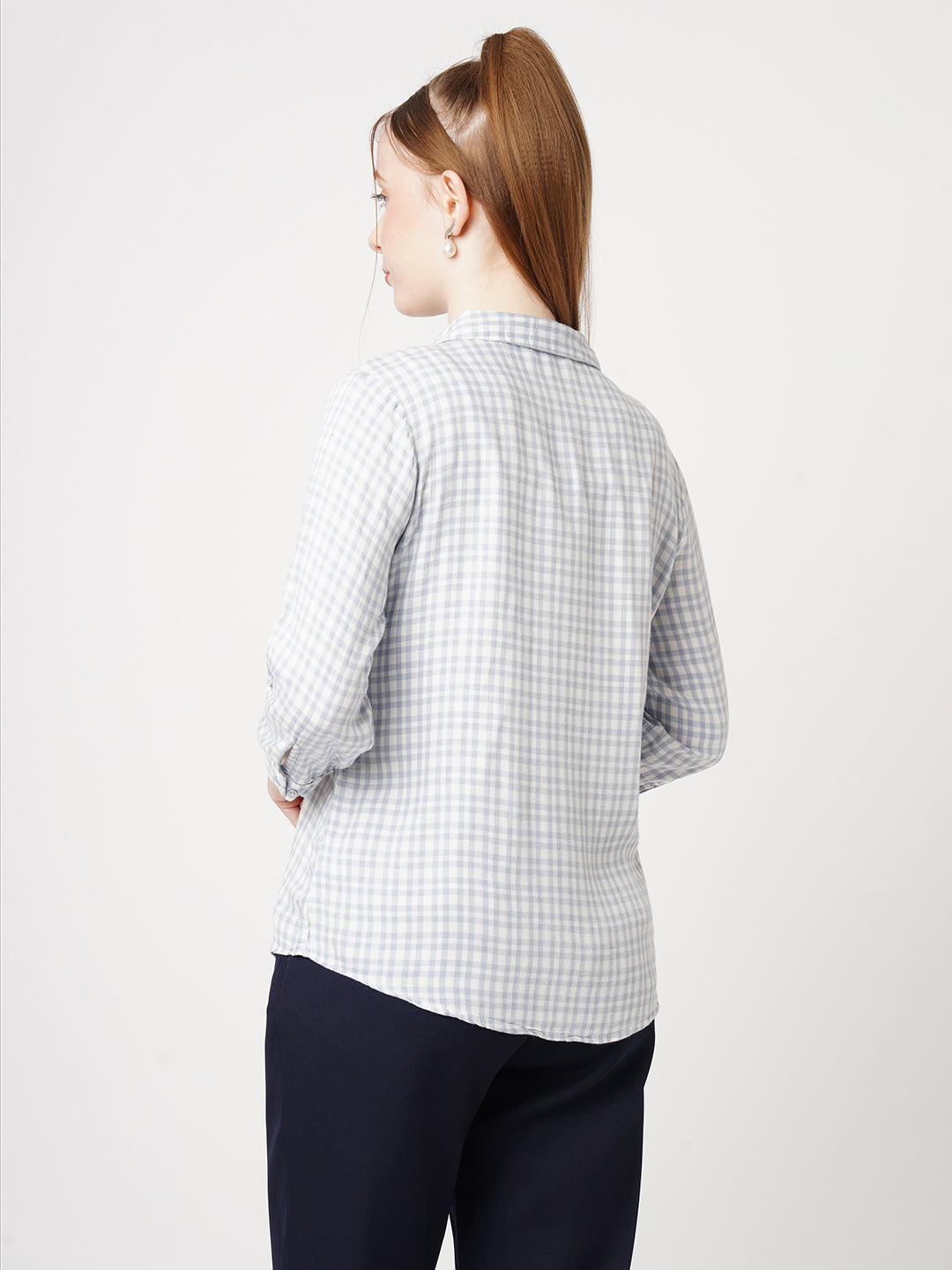 Women Checked Shirt