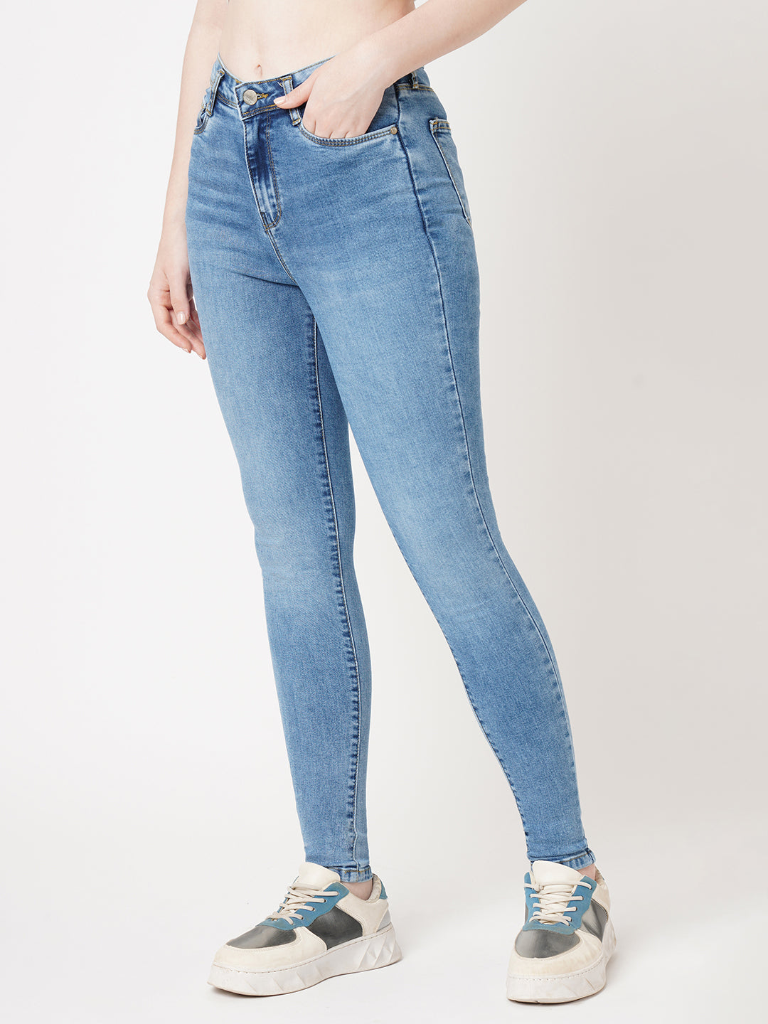 Women High-Rise Sky High Skinny Jeans