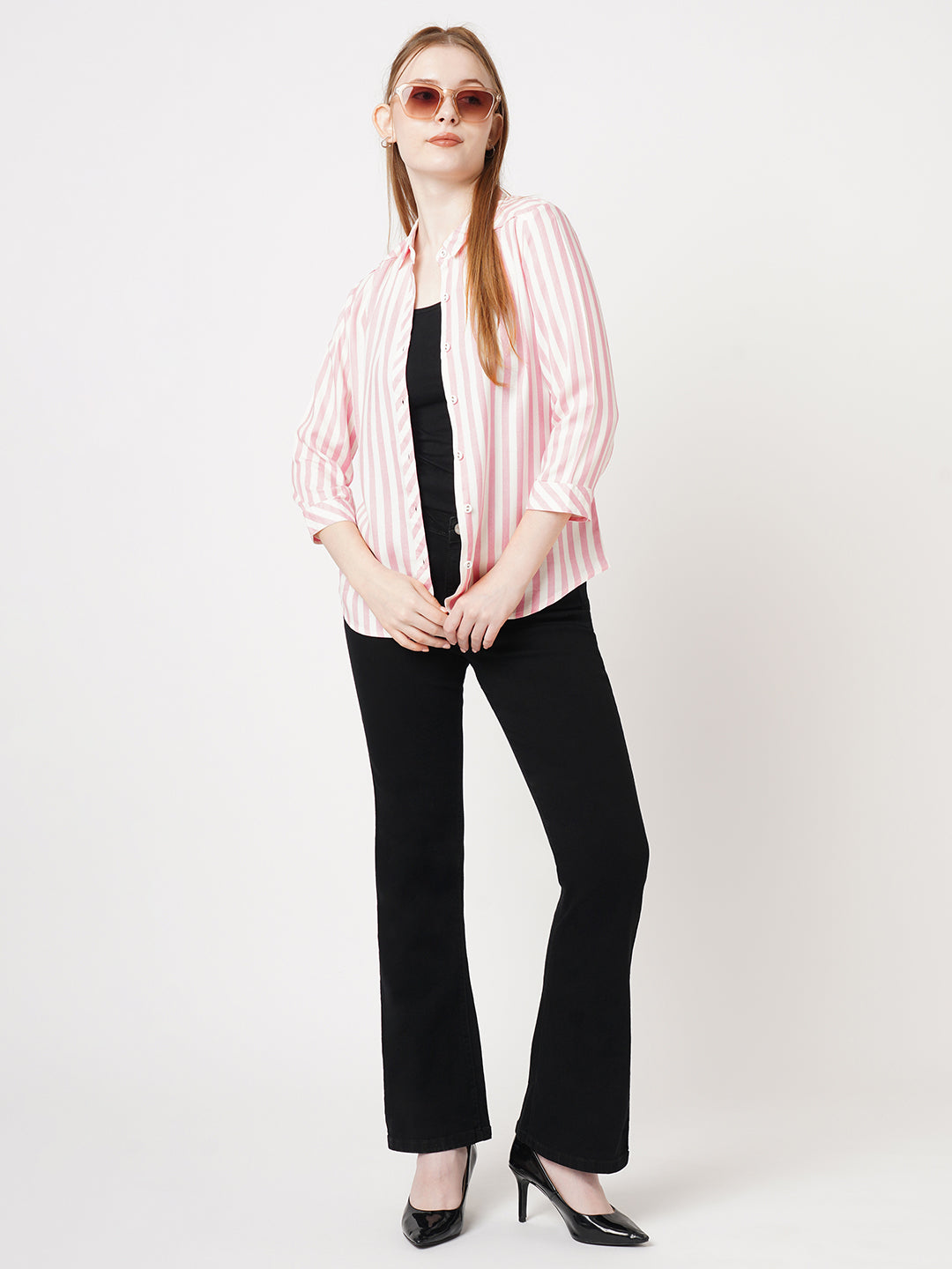 Women Striped Shirt