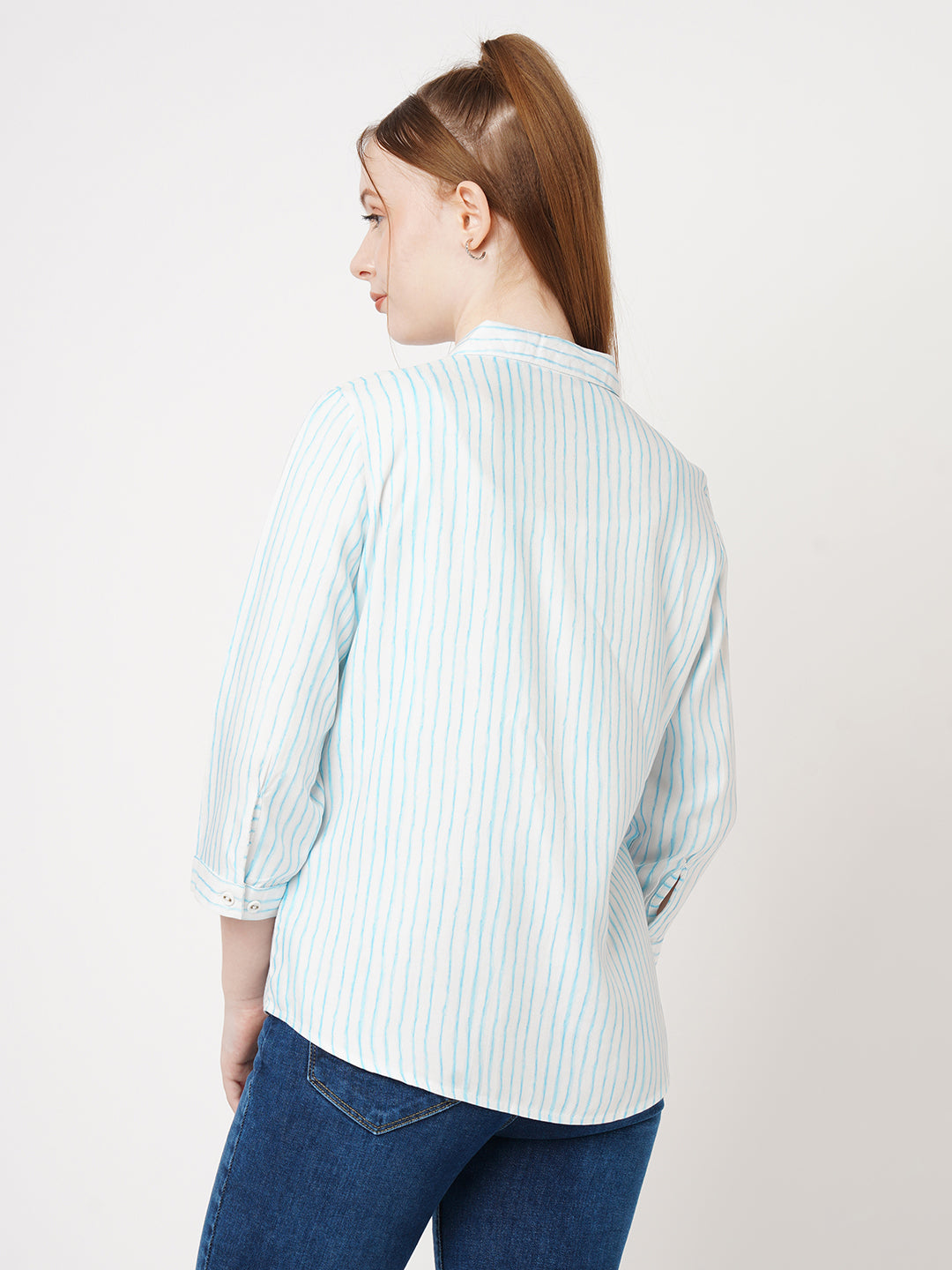 Women Striped Shirt