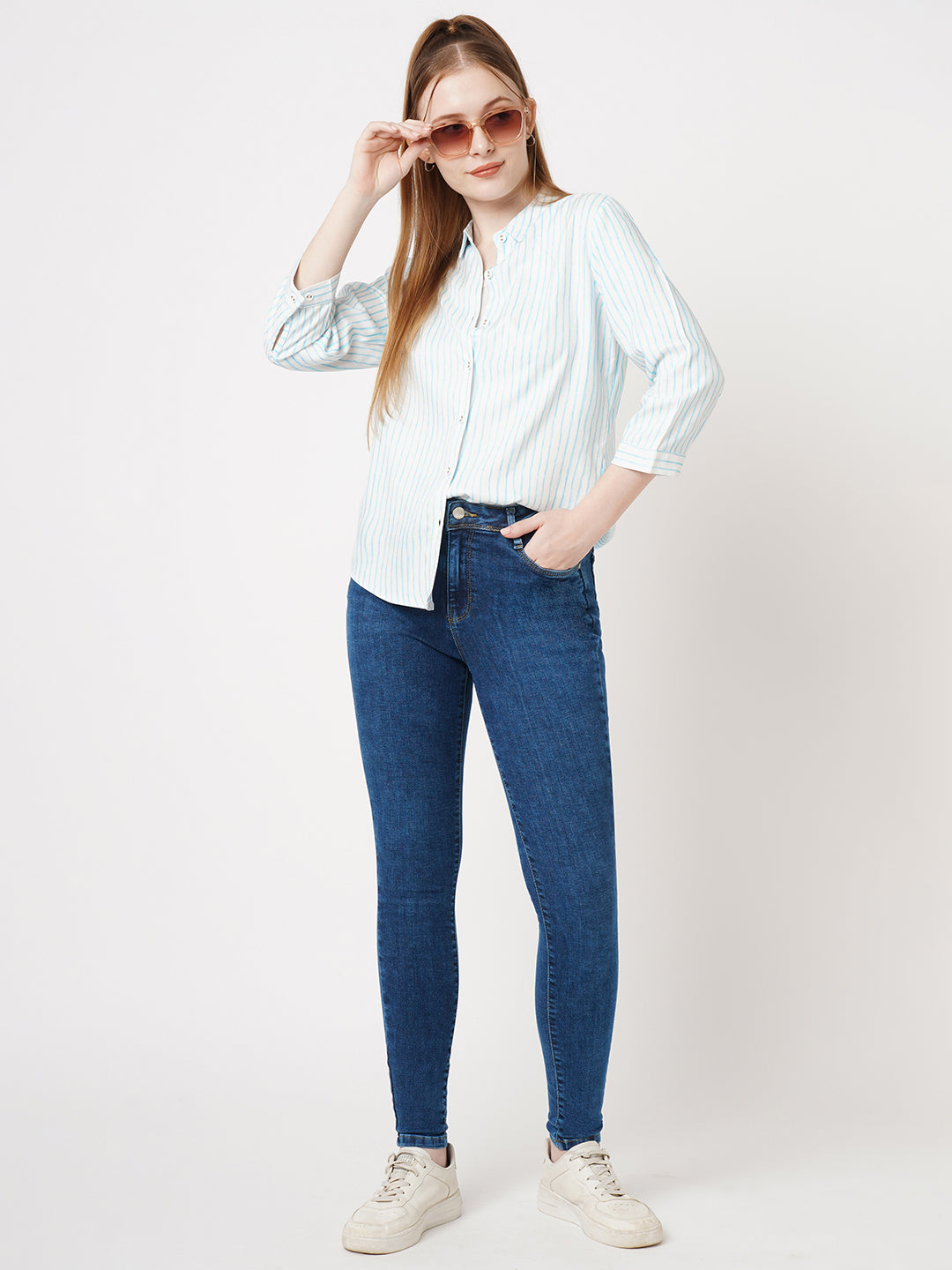 Women Striped Shirt