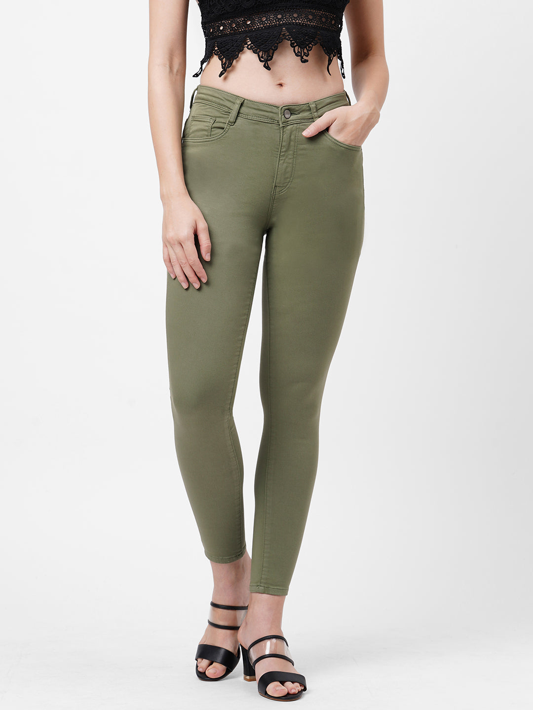 Women High-Rise Skinny Jeans
