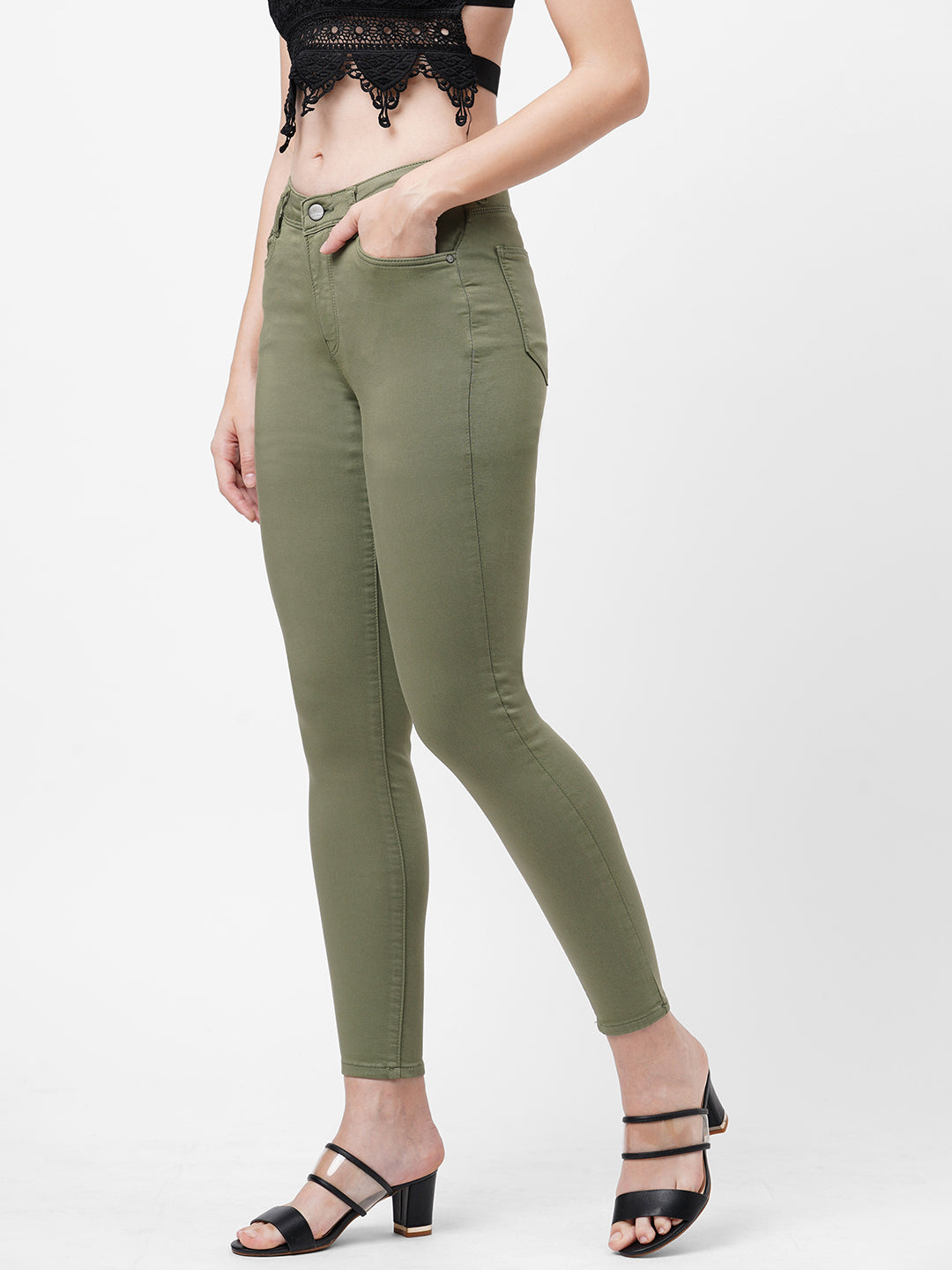 Women High-Rise Skinny Jeans