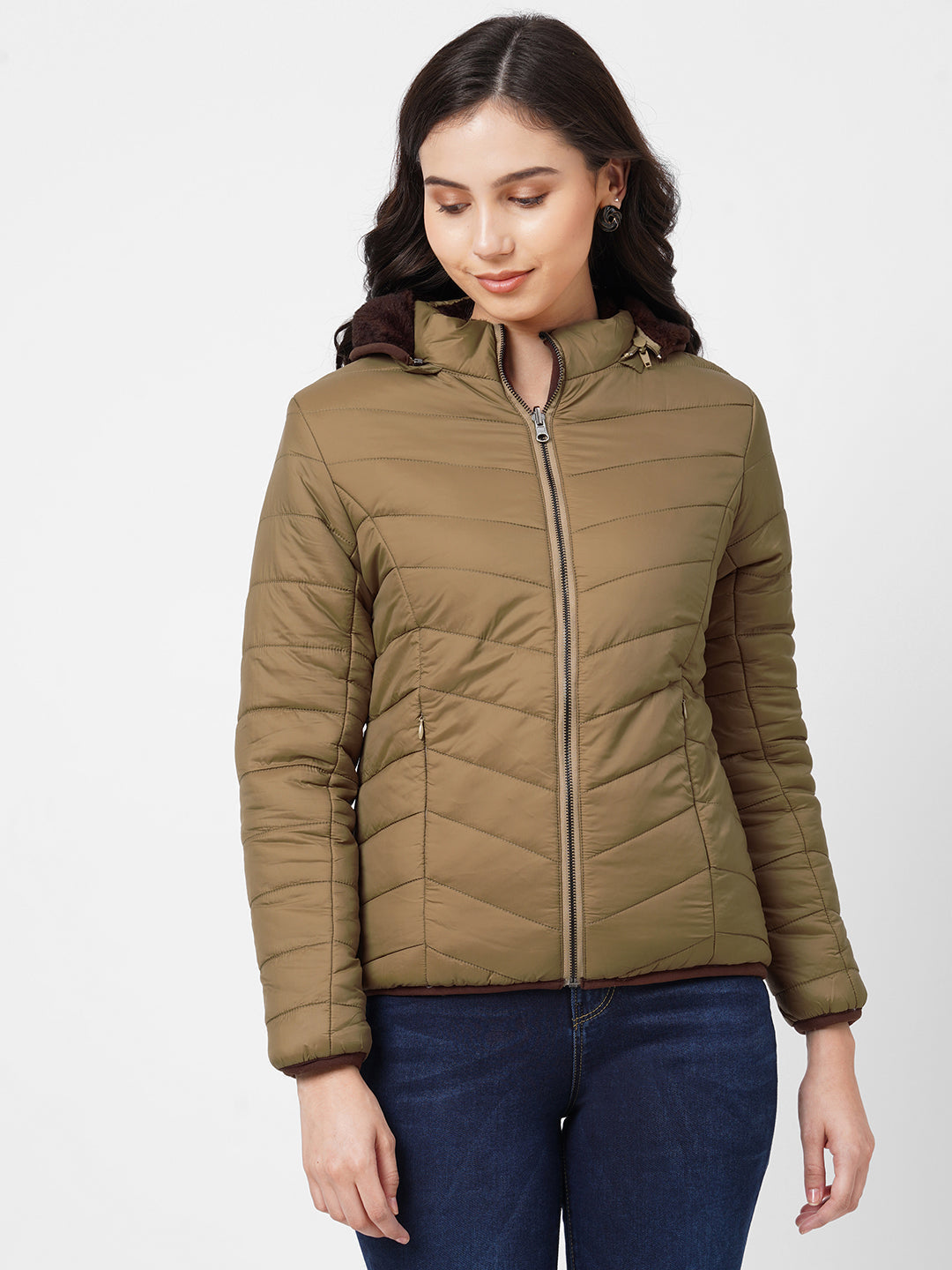 Women Reversible Padded Jacket