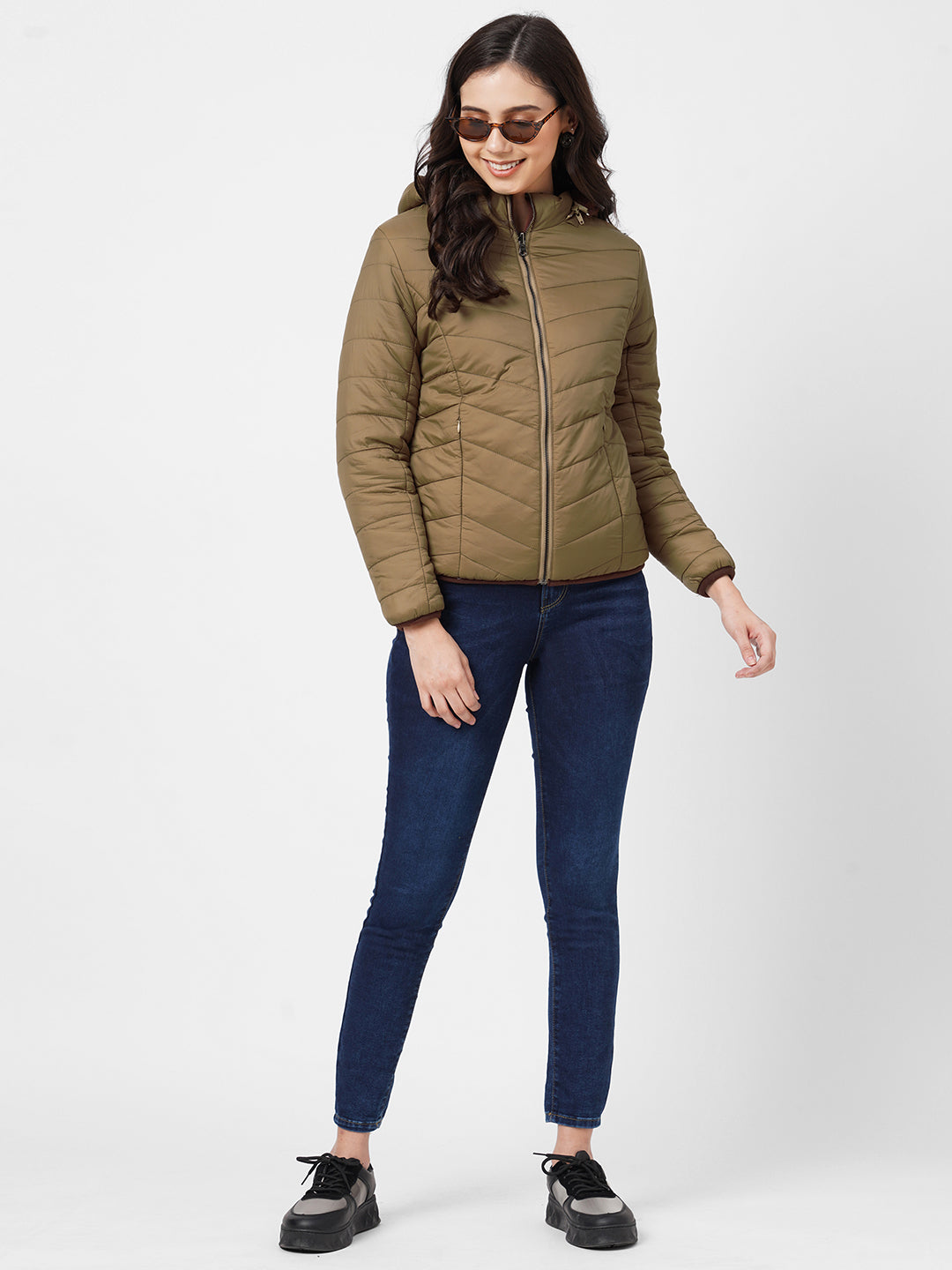 Women Reversible Padded Jacket