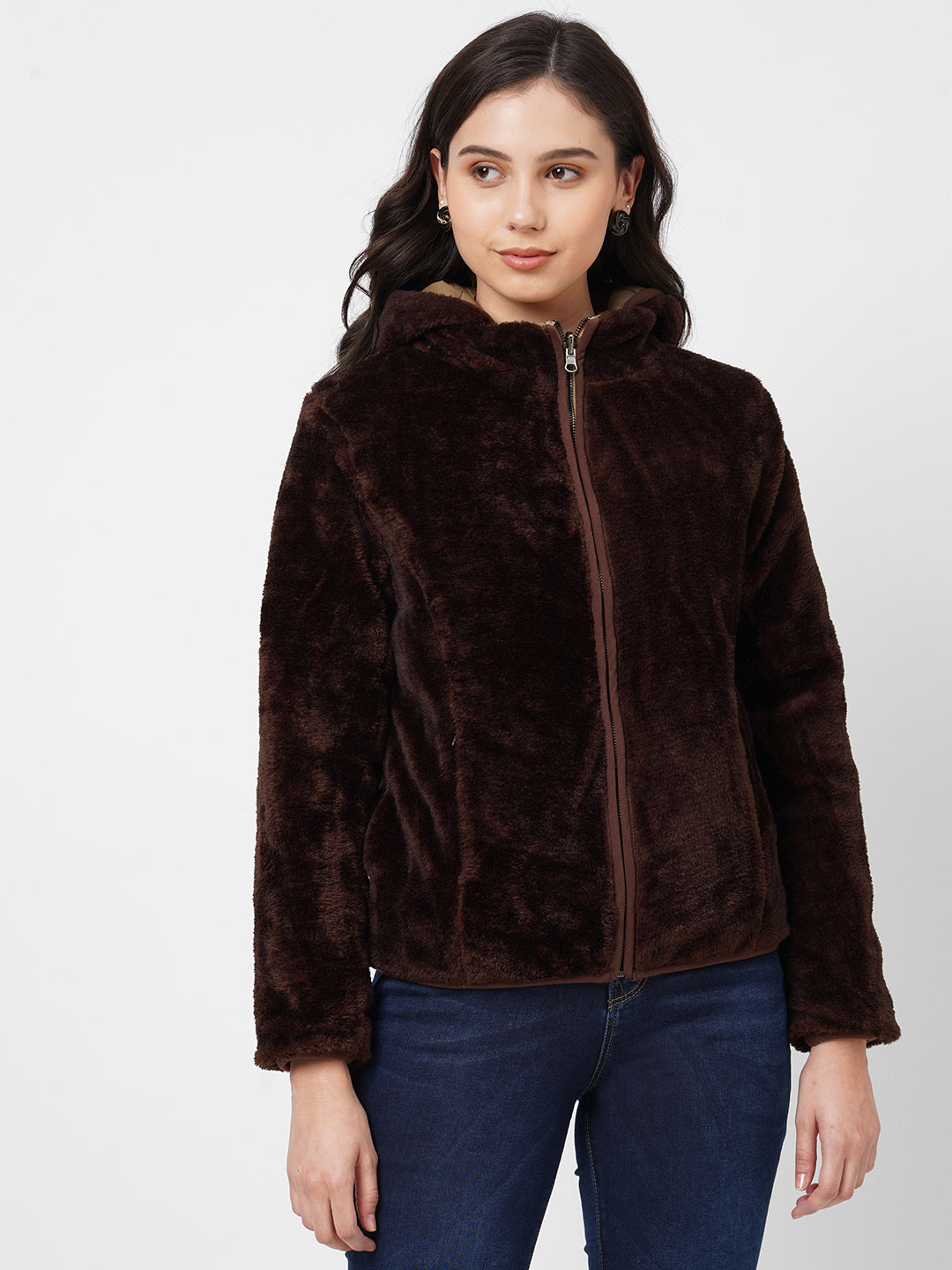 Women Reversible Padded Jacket