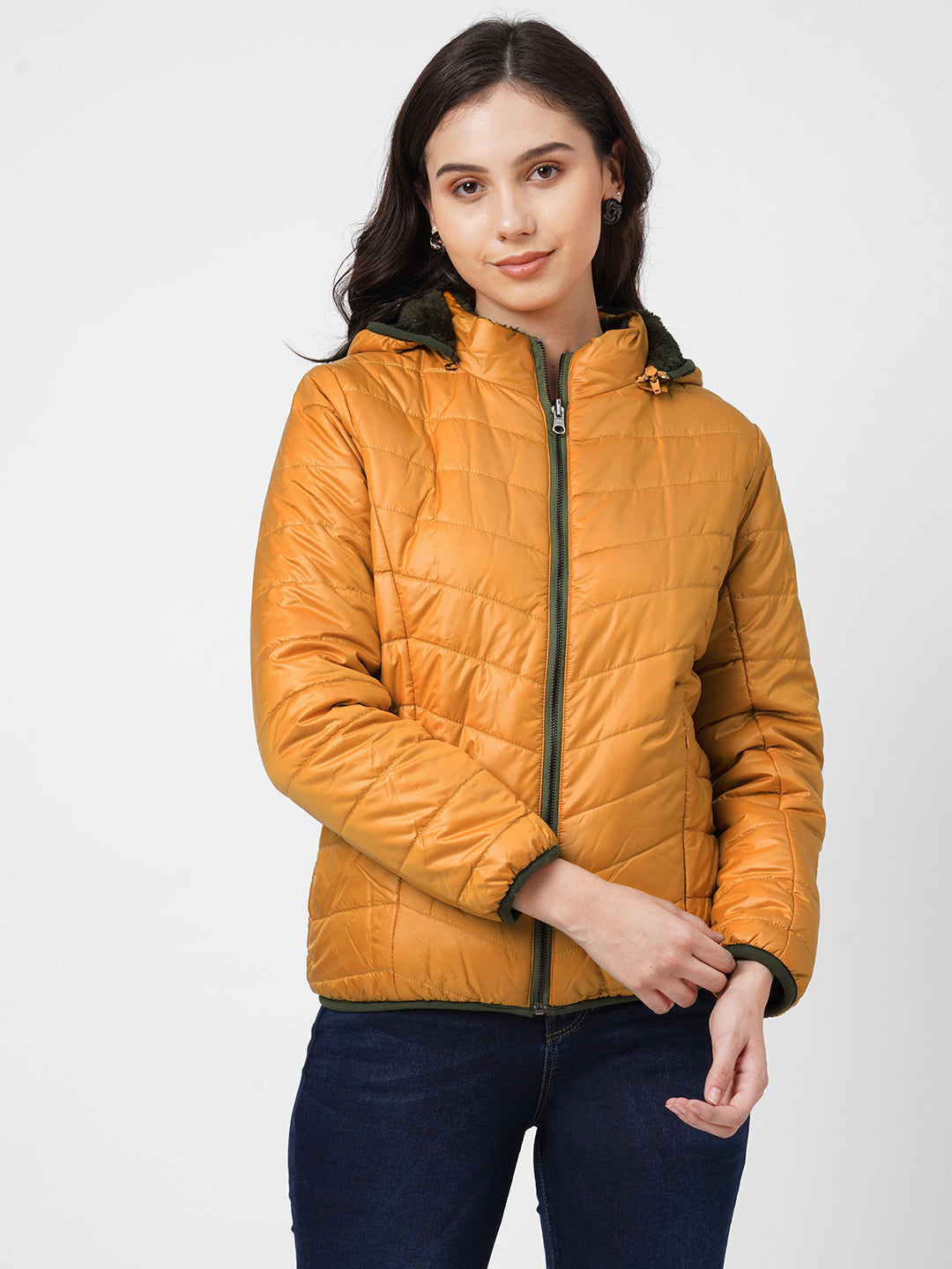 Women Reversible Padded Jacket