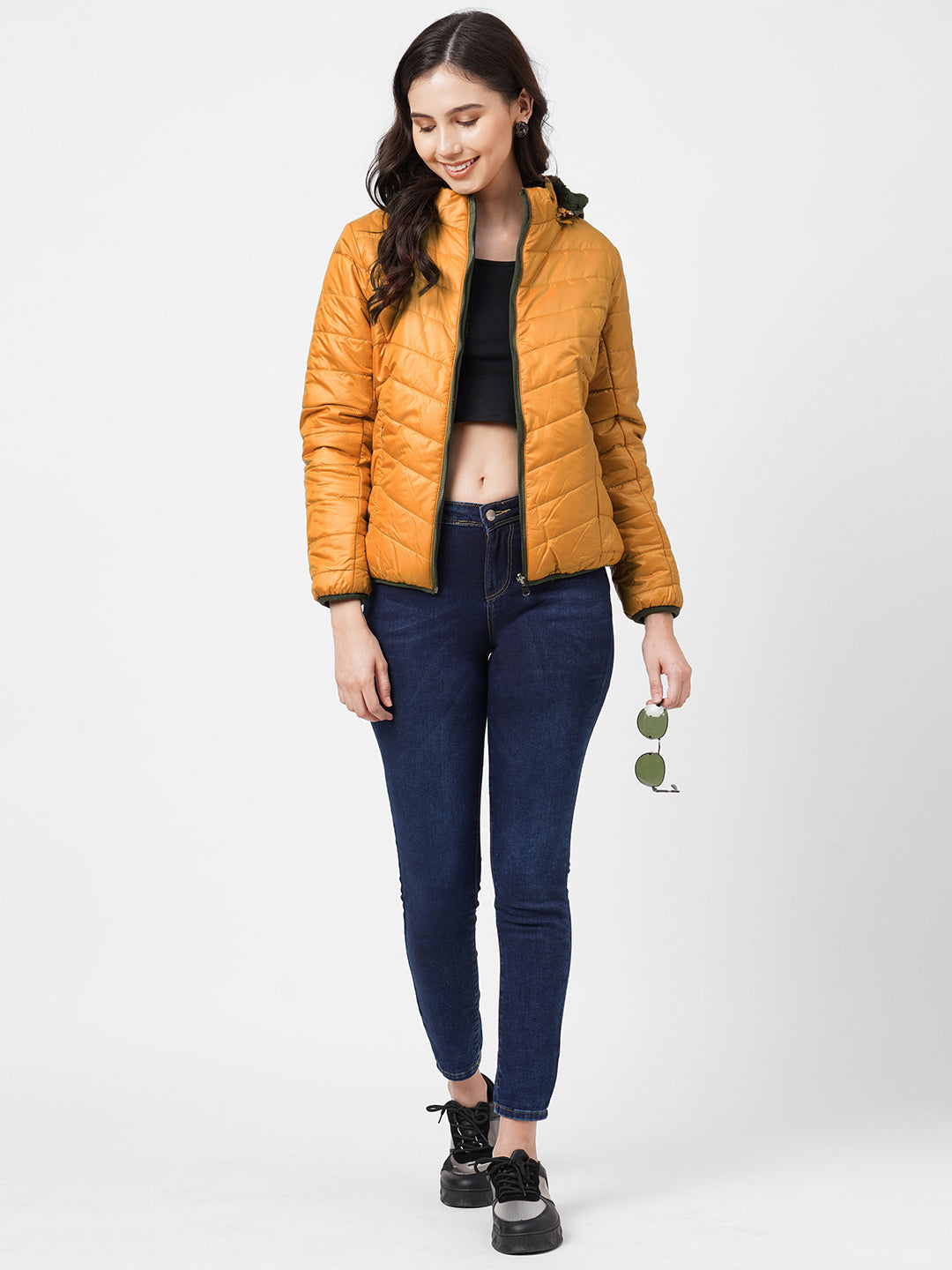 Women Reversible Padded Jacket