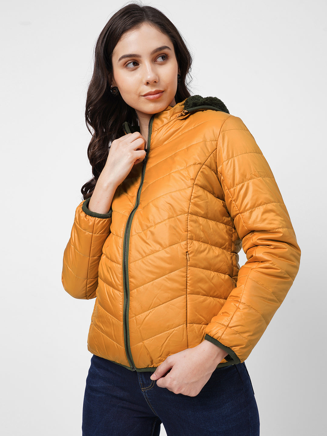Women Reversible Padded Jacket