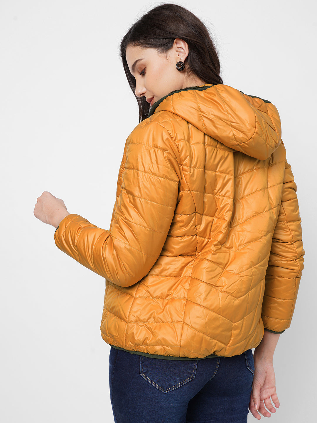 Women Reversible Padded Jacket