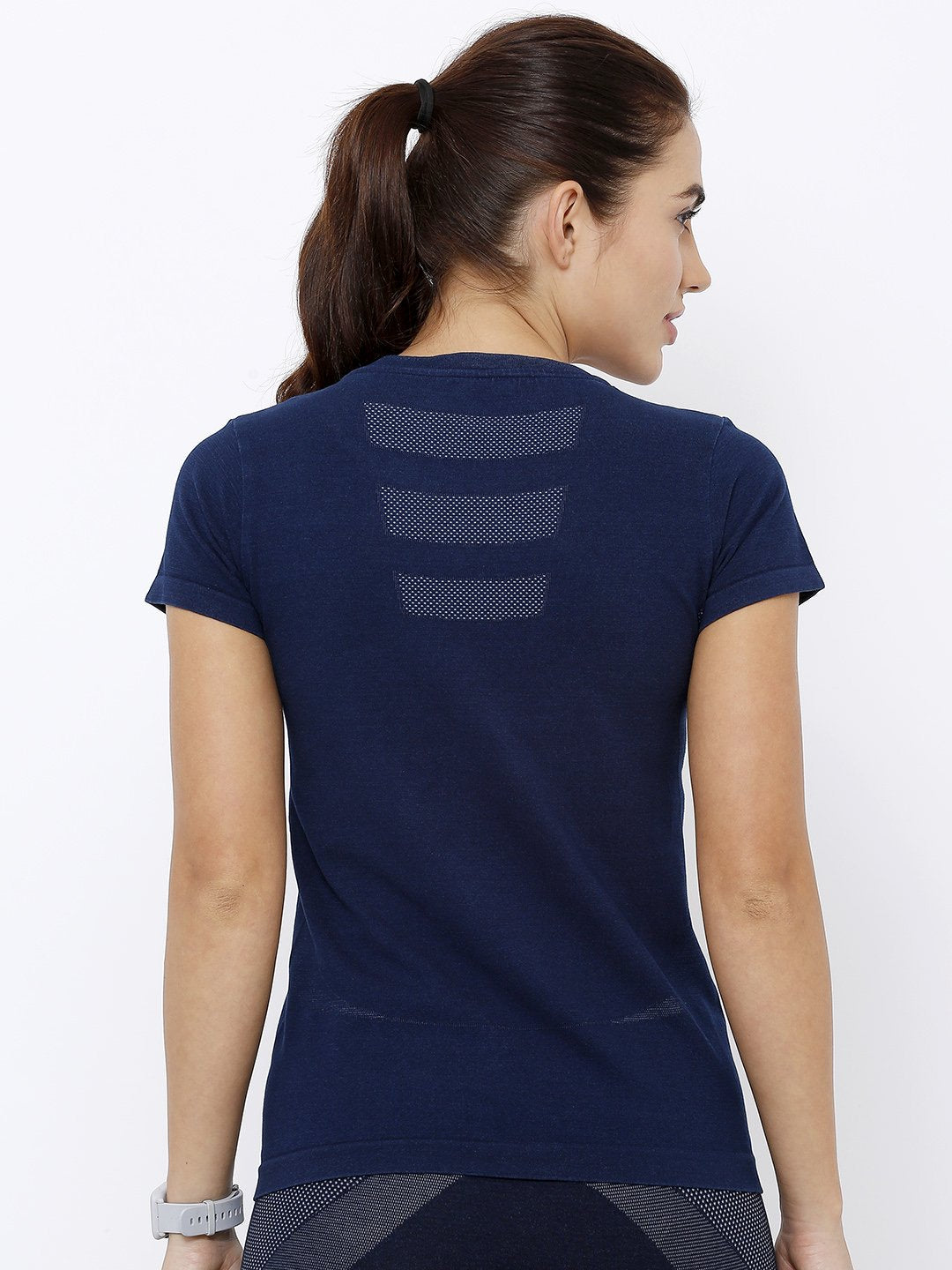 Women Blue Athleisure Top