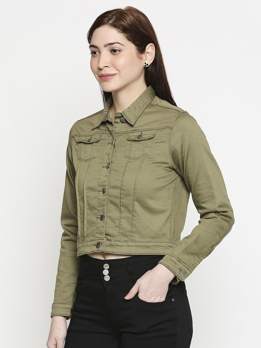 Women Solid Tailored Jacket