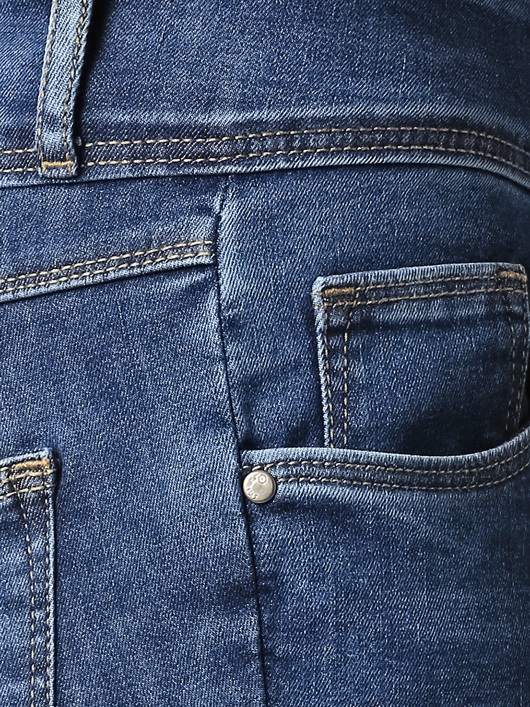 Women Blue Mid-Rise Crop Flare Jeans