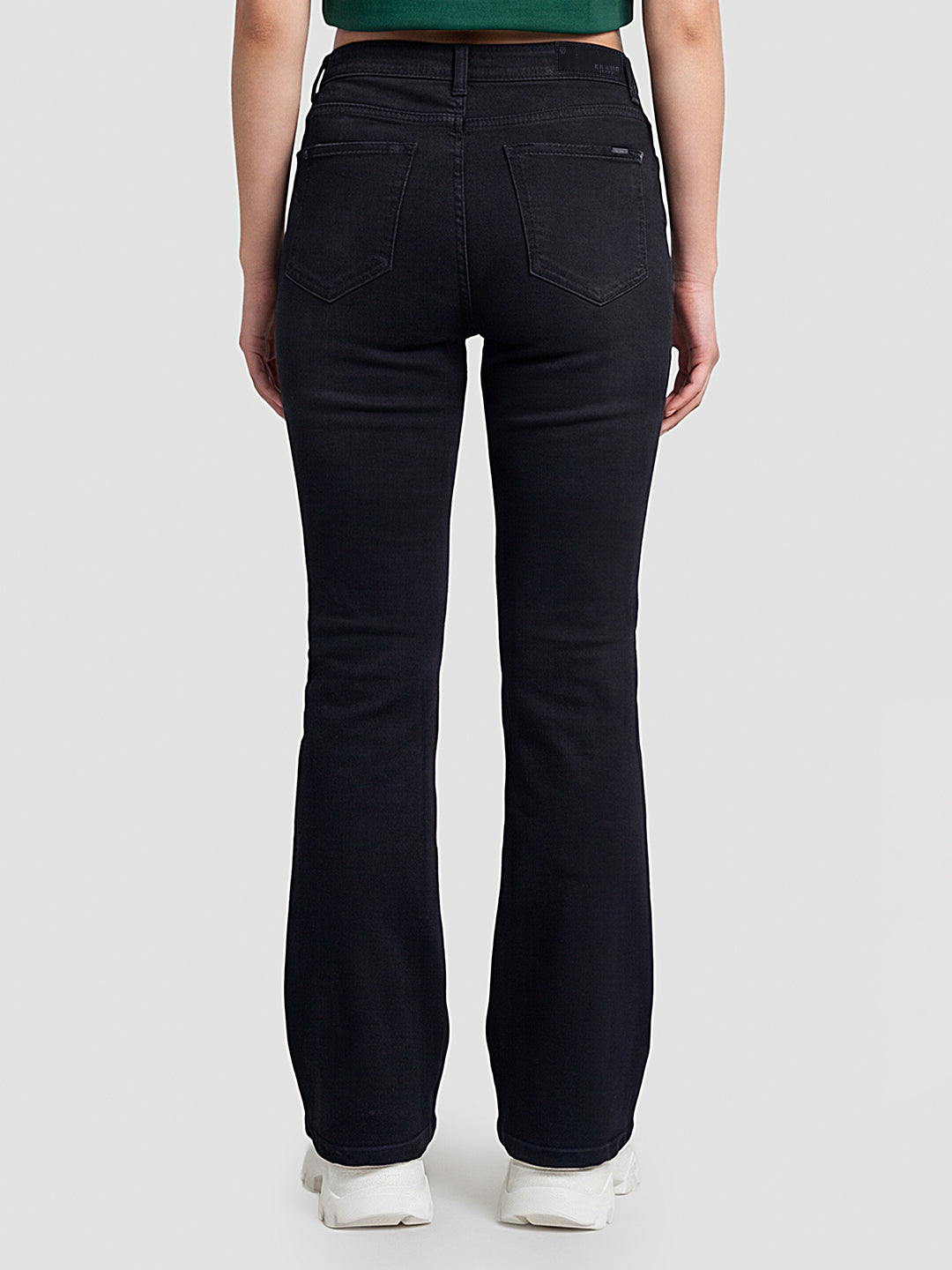 Women Indigo High-Rise Wide Leg Jeans