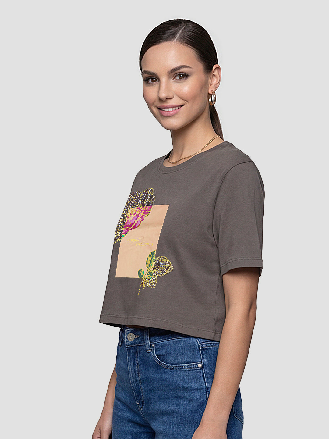 Women Oyester Graphic T-Shirt