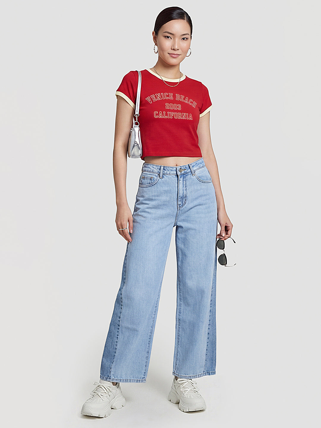 Women Red Genz Tees