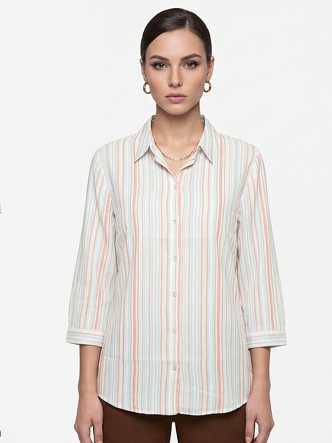 Women Multi Striped Shirt