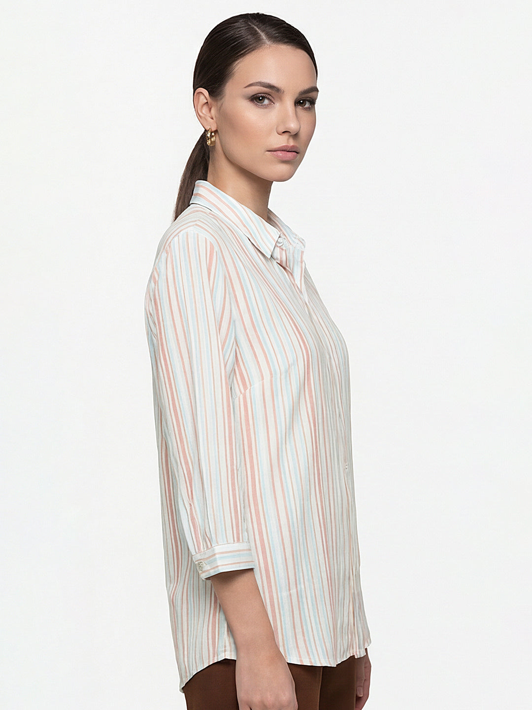 Women Multi Striped Shirt