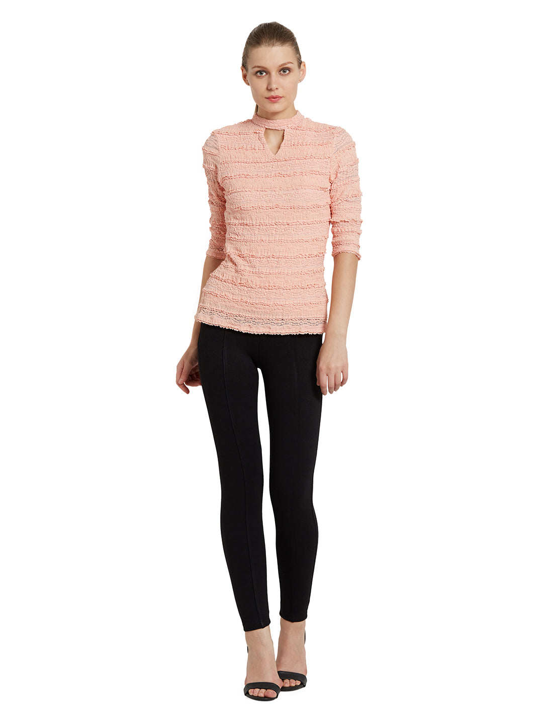 Black Slim Fit Treggings