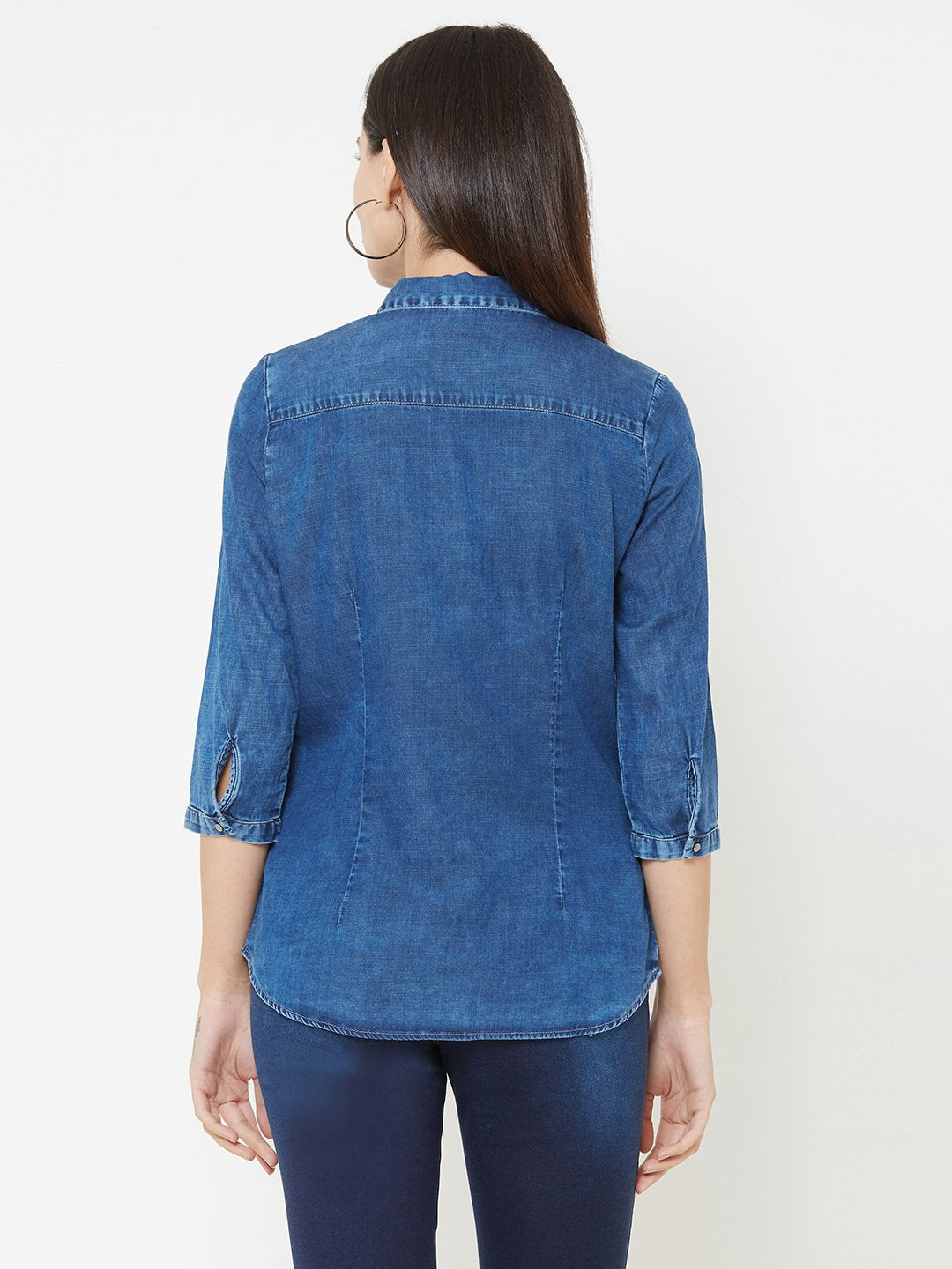 Women Dark Blue Top