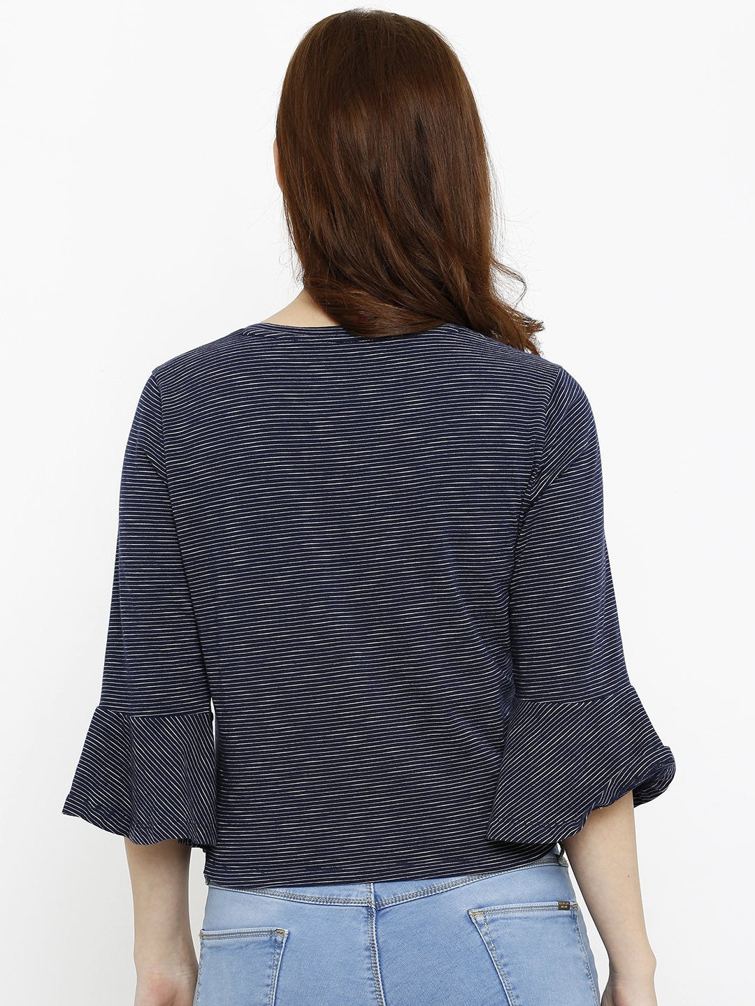 Women Navy Slim T-Shirt