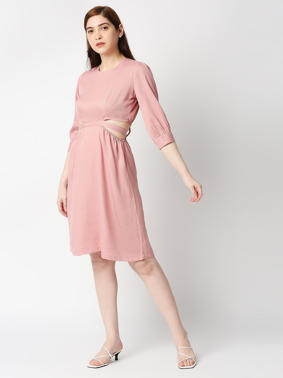 Women Blush Pink Dress